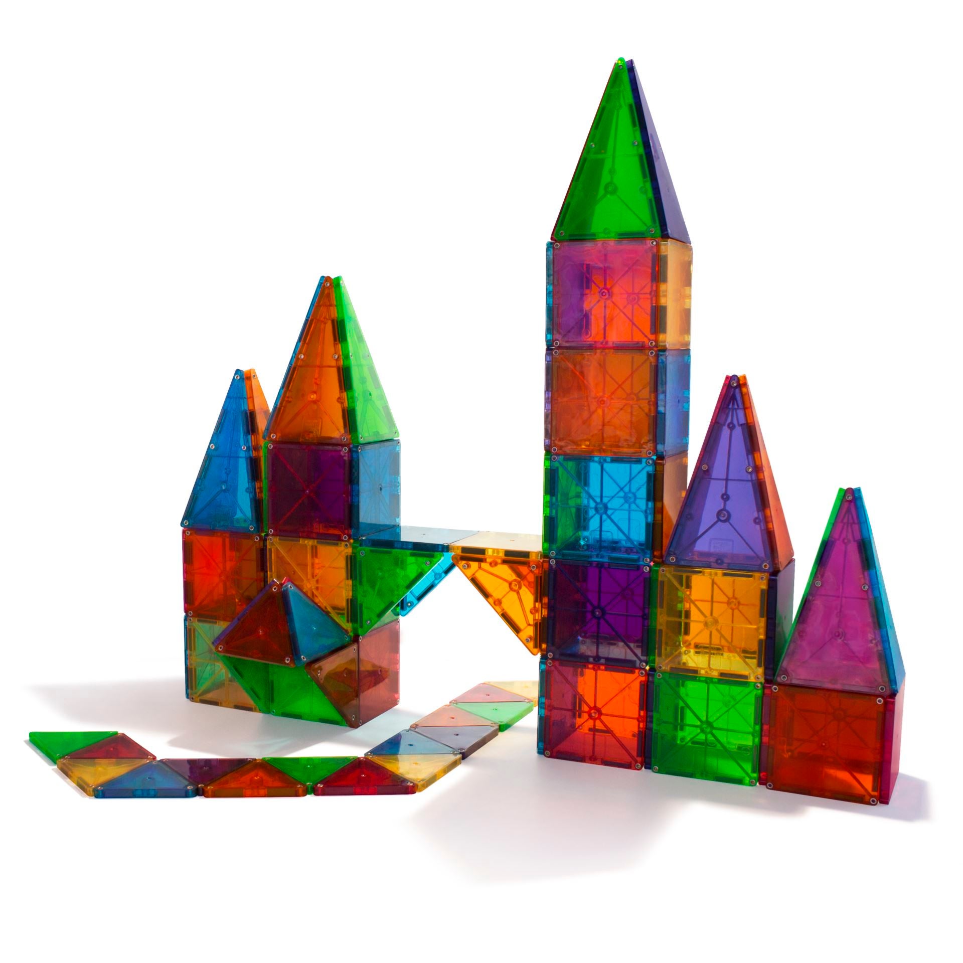 Magna-Tiles Clear Colours 100 Pcs