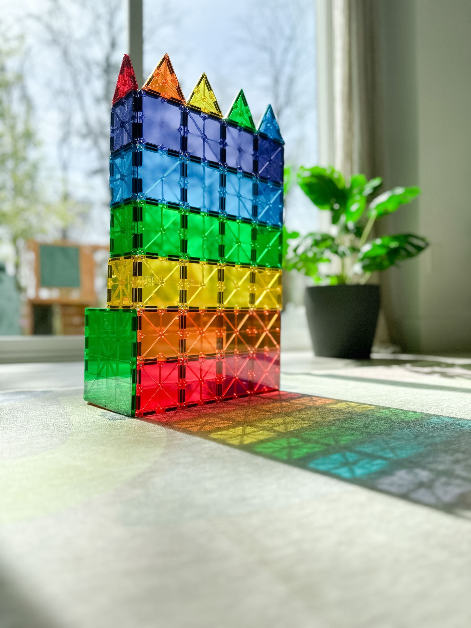 Magna-Tiles Clear Colours 100 Pcs