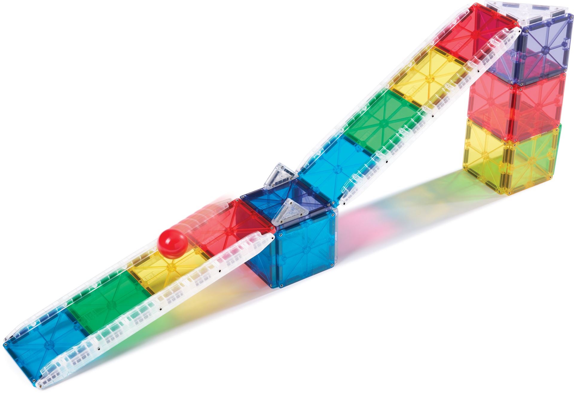 Magna-Tiles Small Rail Racer 33 Pcs