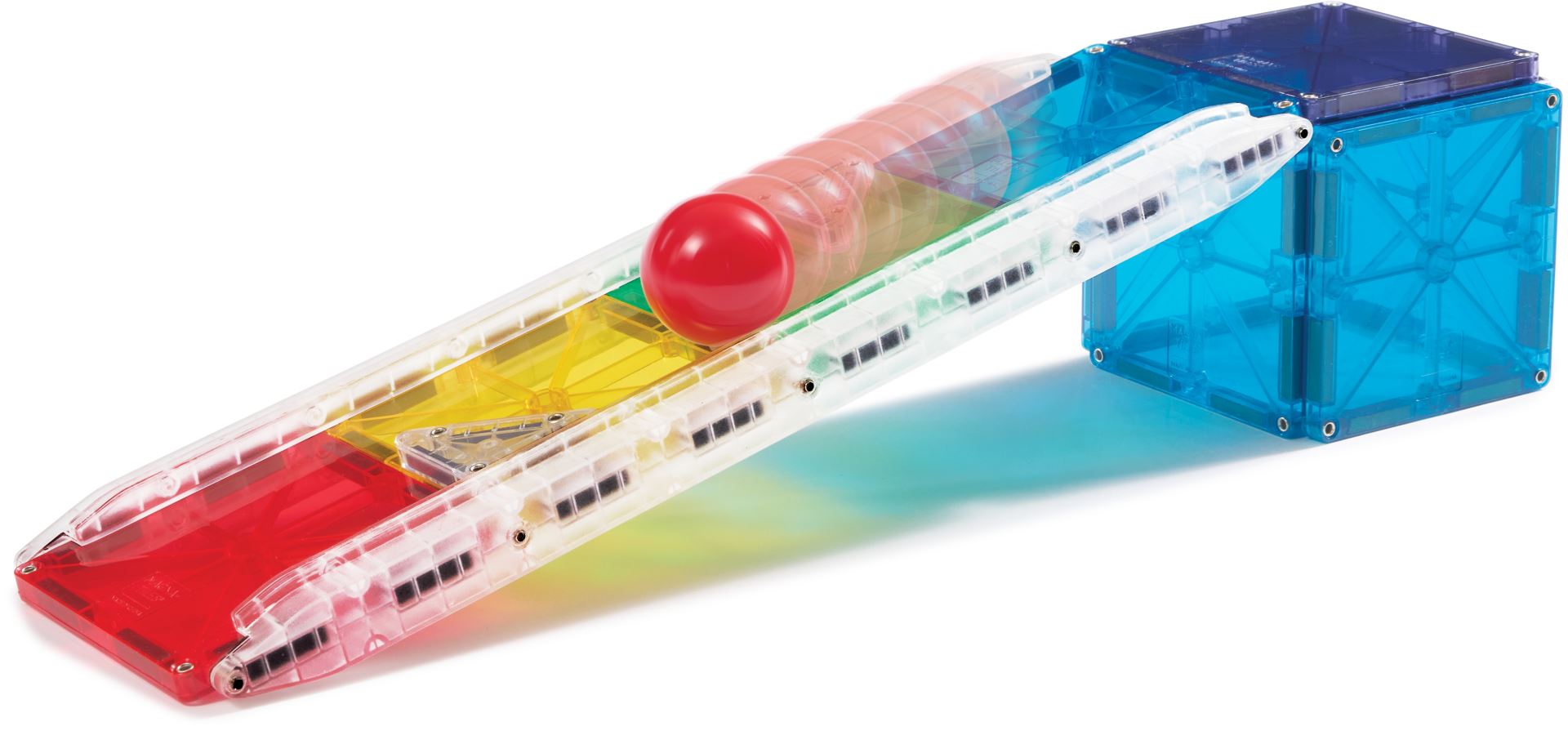 Magna-Tiles Small Rail Racer 33 Pcs