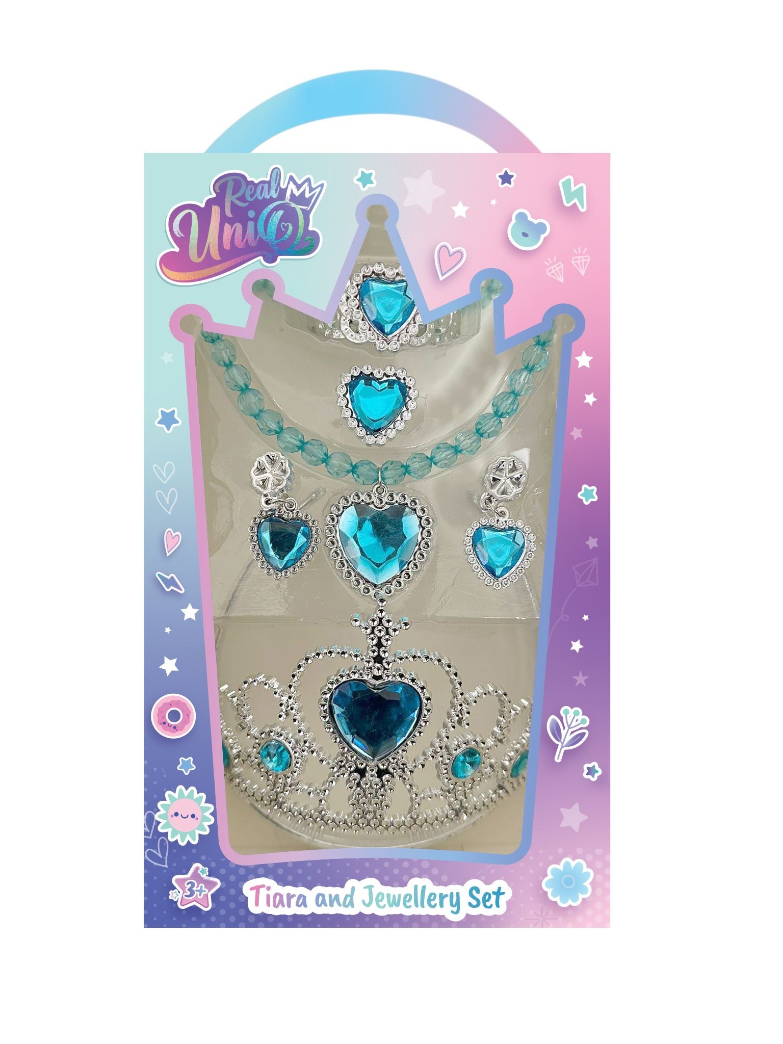 Real Uniq Tiara and Jewellery Set ass