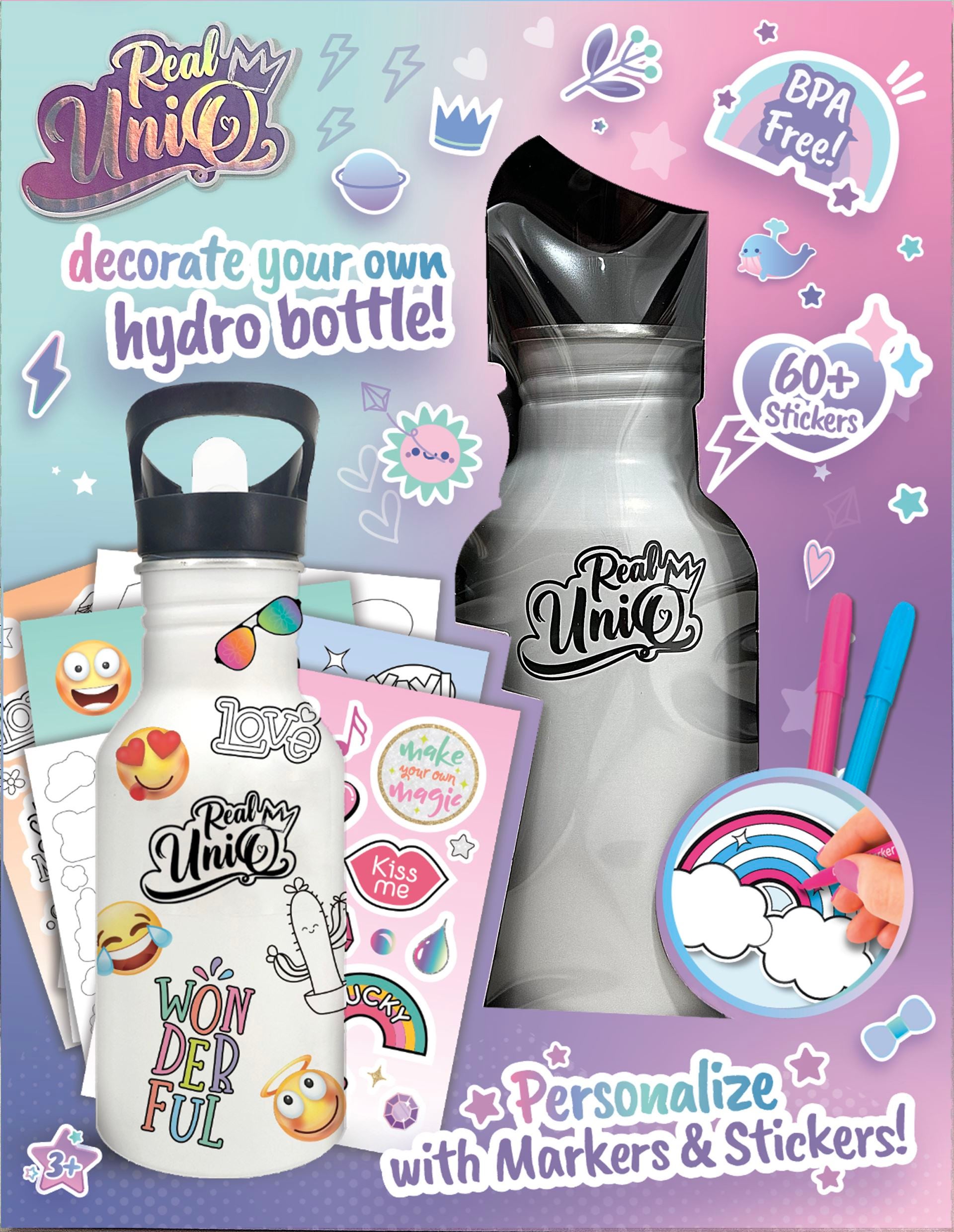Real Uniq Diy Hydro Bottle