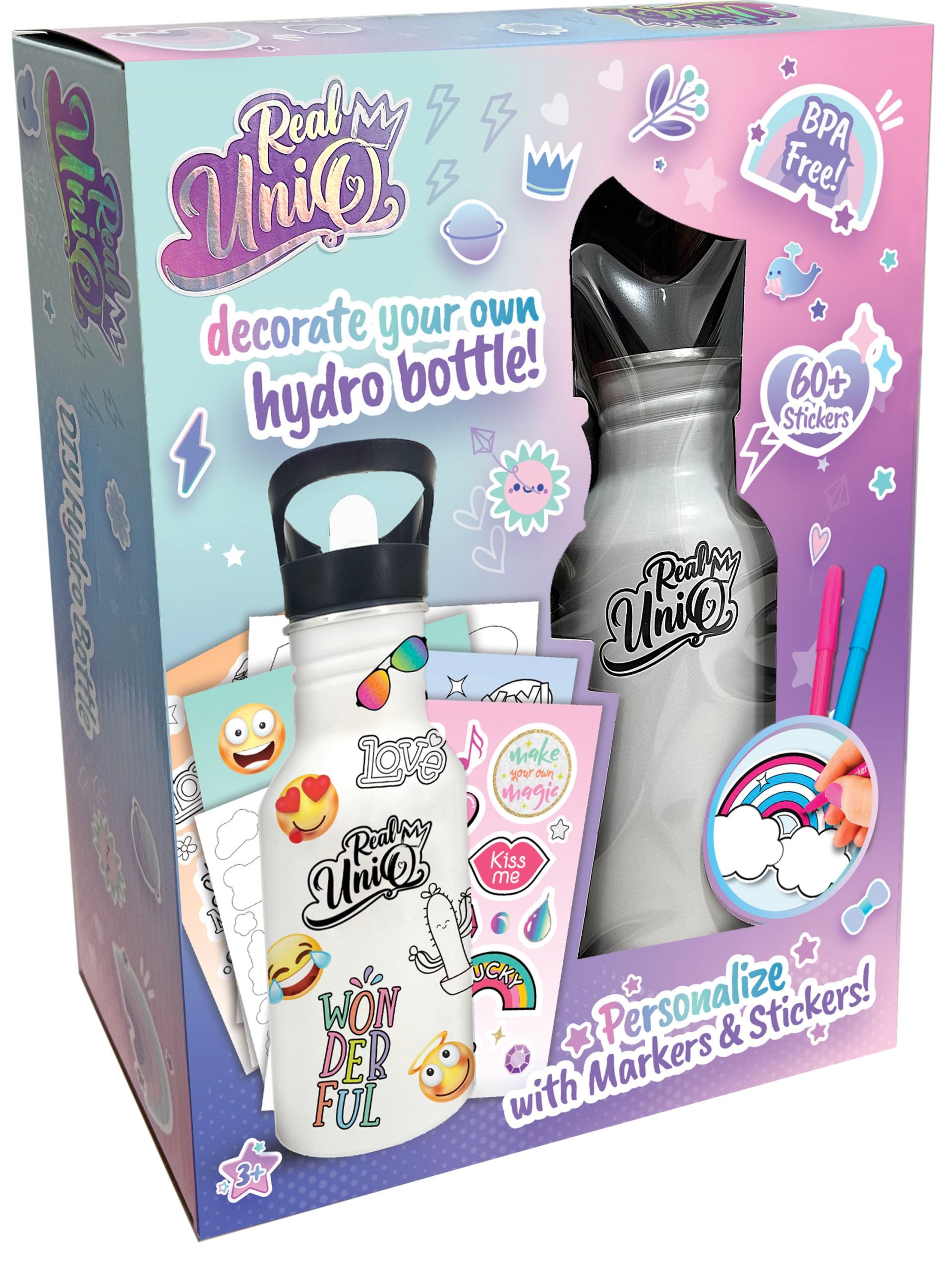 Real Uniq Diy Hydro Bottle