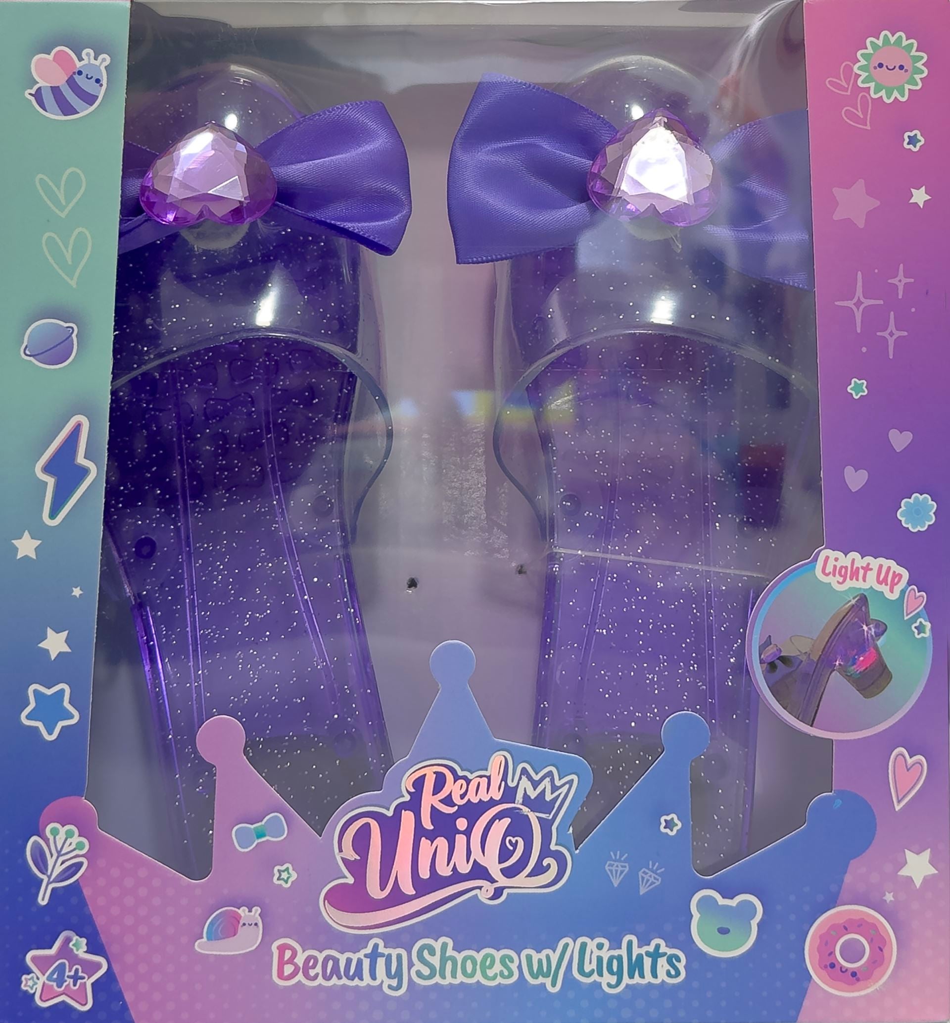Real UniQ Beauty shoes light up heels
