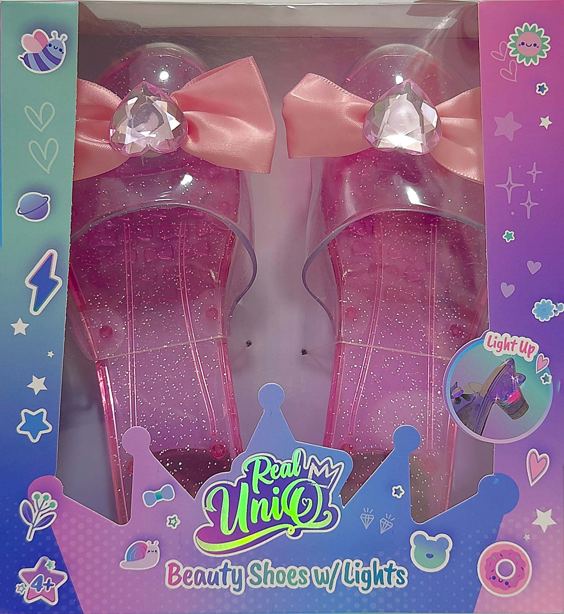 Real UniQ Beauty shoes light up heels