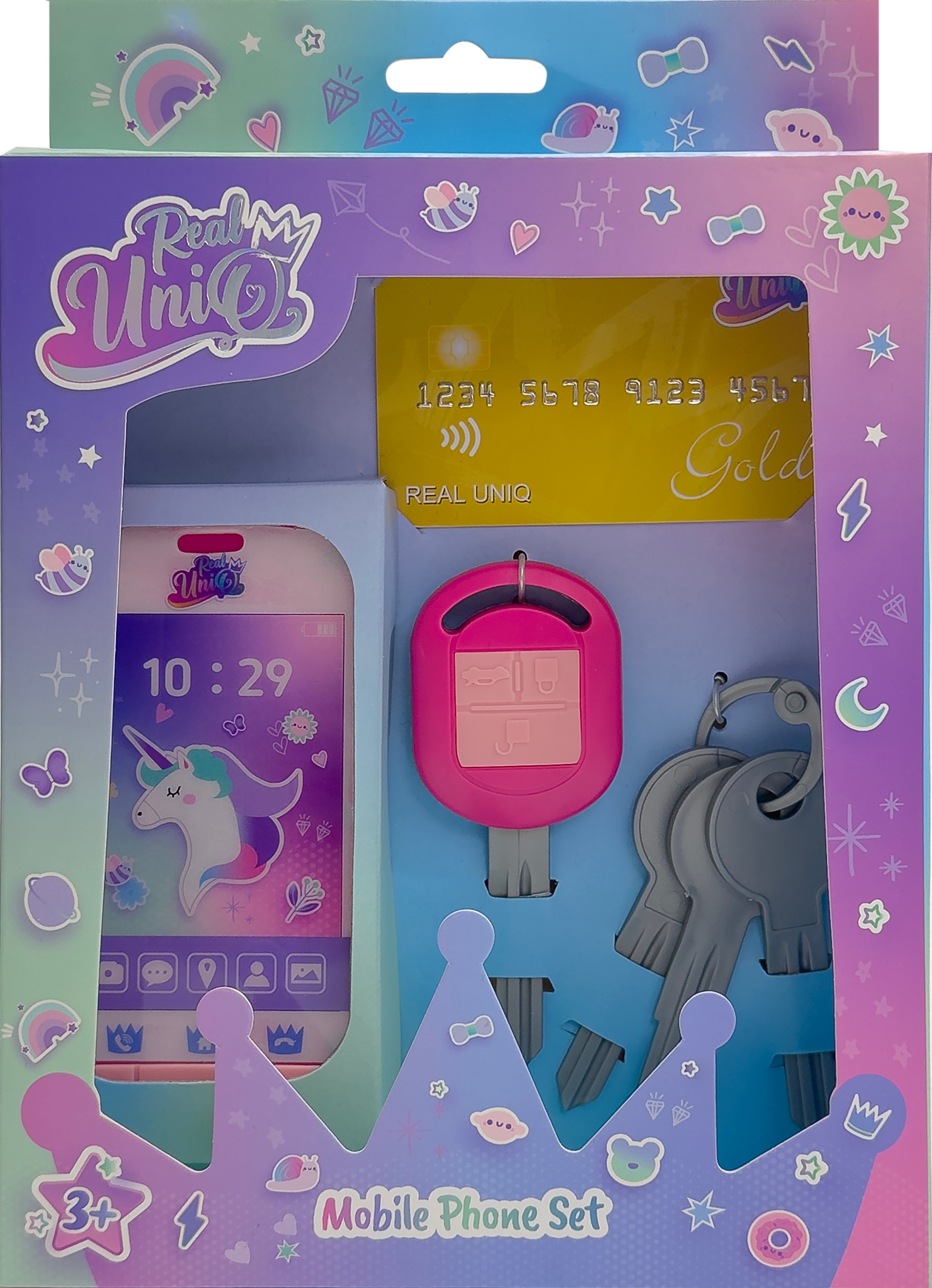 Real Uniq Tiara And Jewellery Set ass