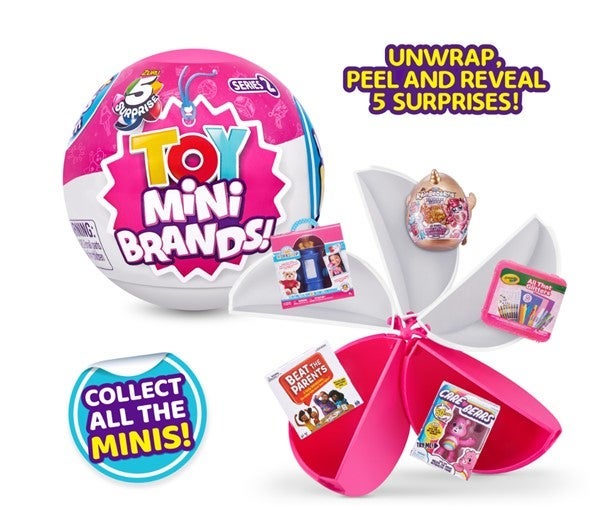 5 Surprises Mini Brands Toys  Serie 1 Wave 2 Cdu 2