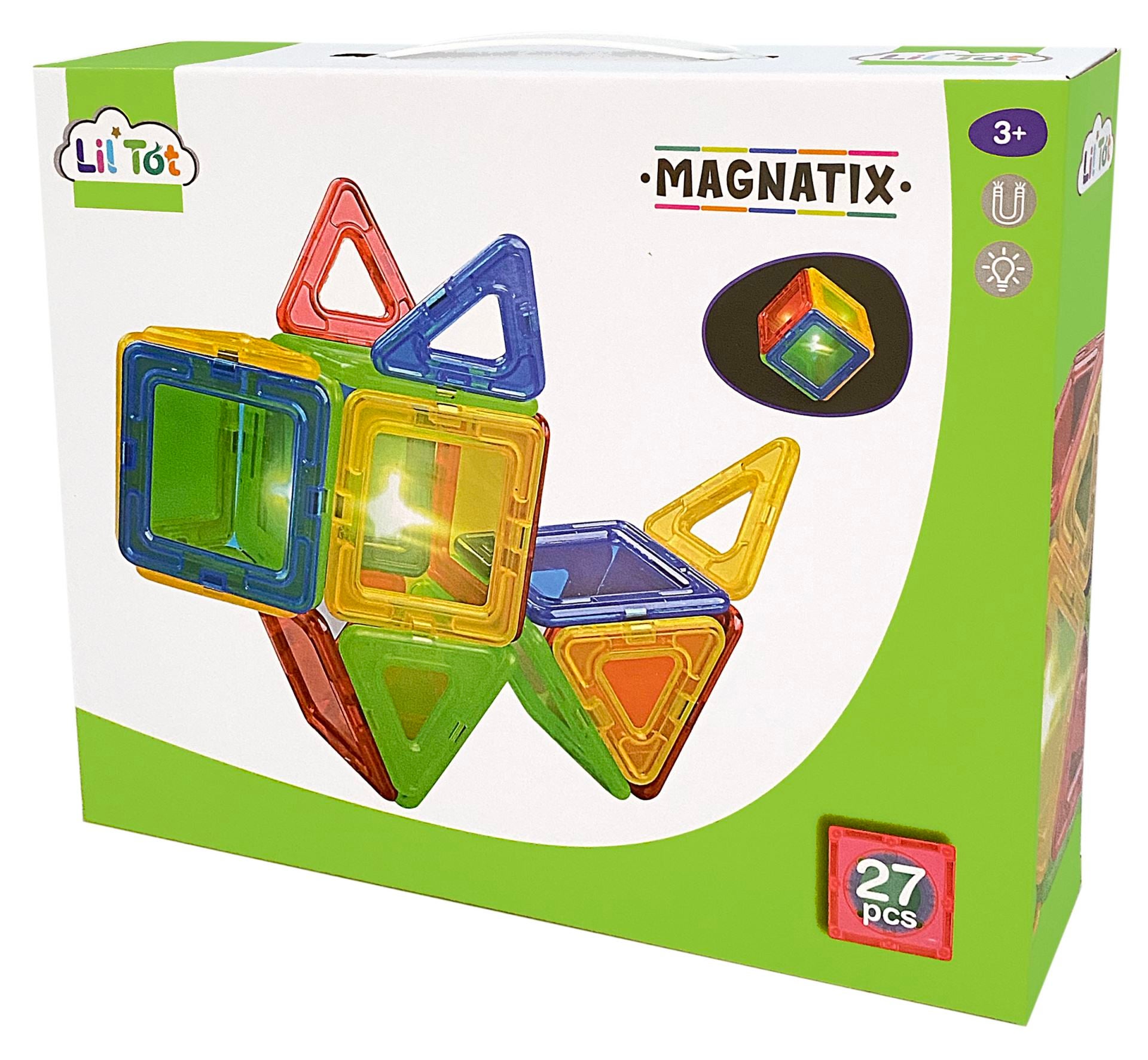 Lil'Tot Magnatix 27 Pcs With Light