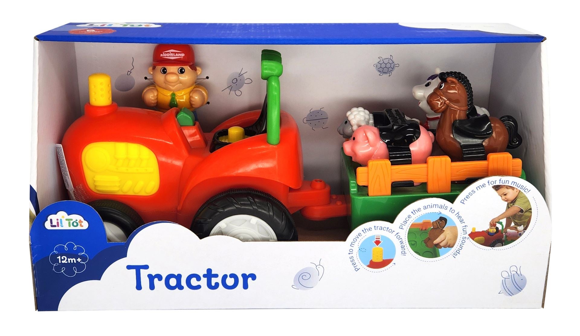 Lil'Tot Tractor with Wagon