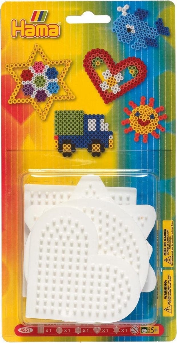 Hama Midi Perleplate Blister 5 Stk