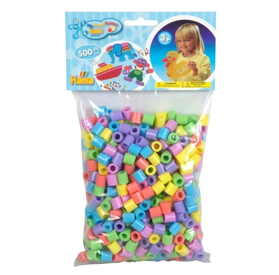 Hama Maxi Perler 500 Stk Mix 50