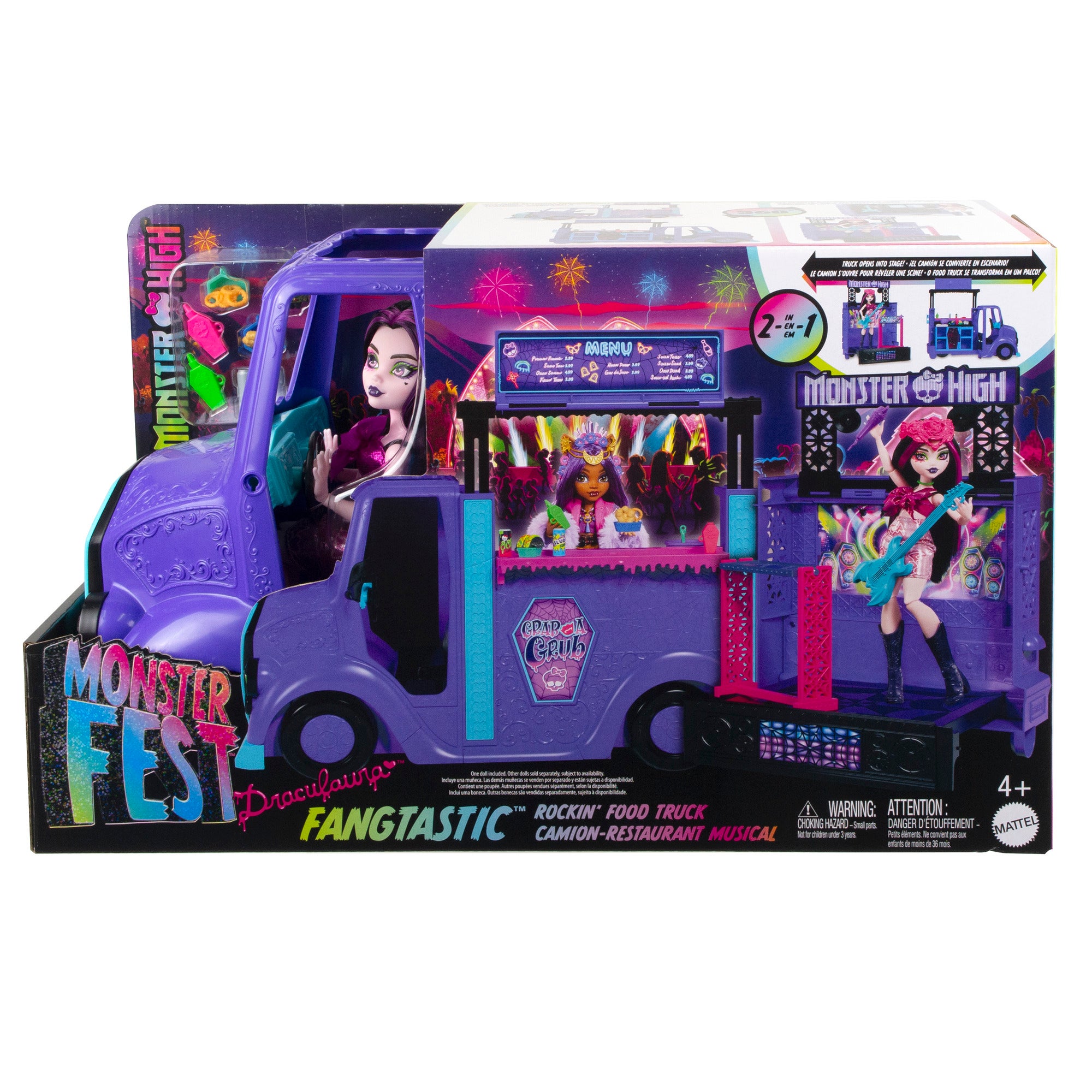Monster High Fangtastic Rockin Food Truck Playset