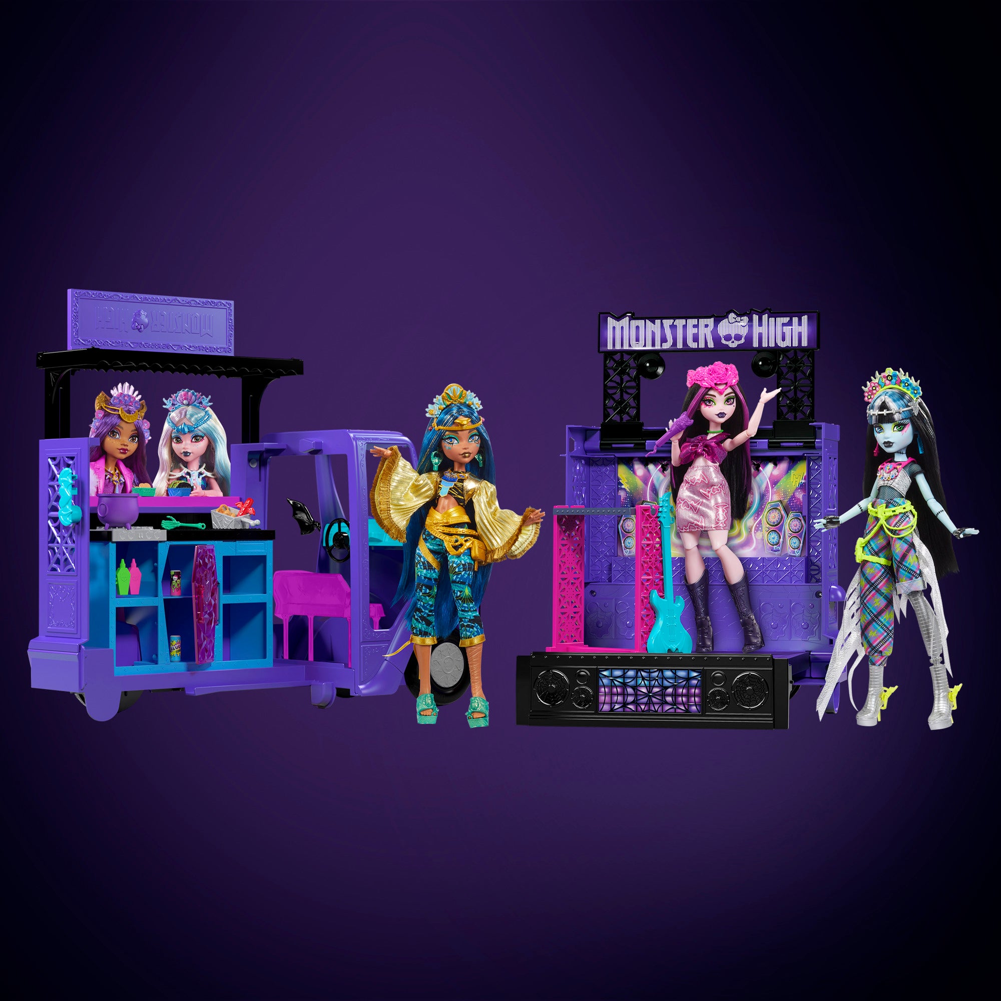 Monster High Fangtastic Rockin Food Truck Playset
