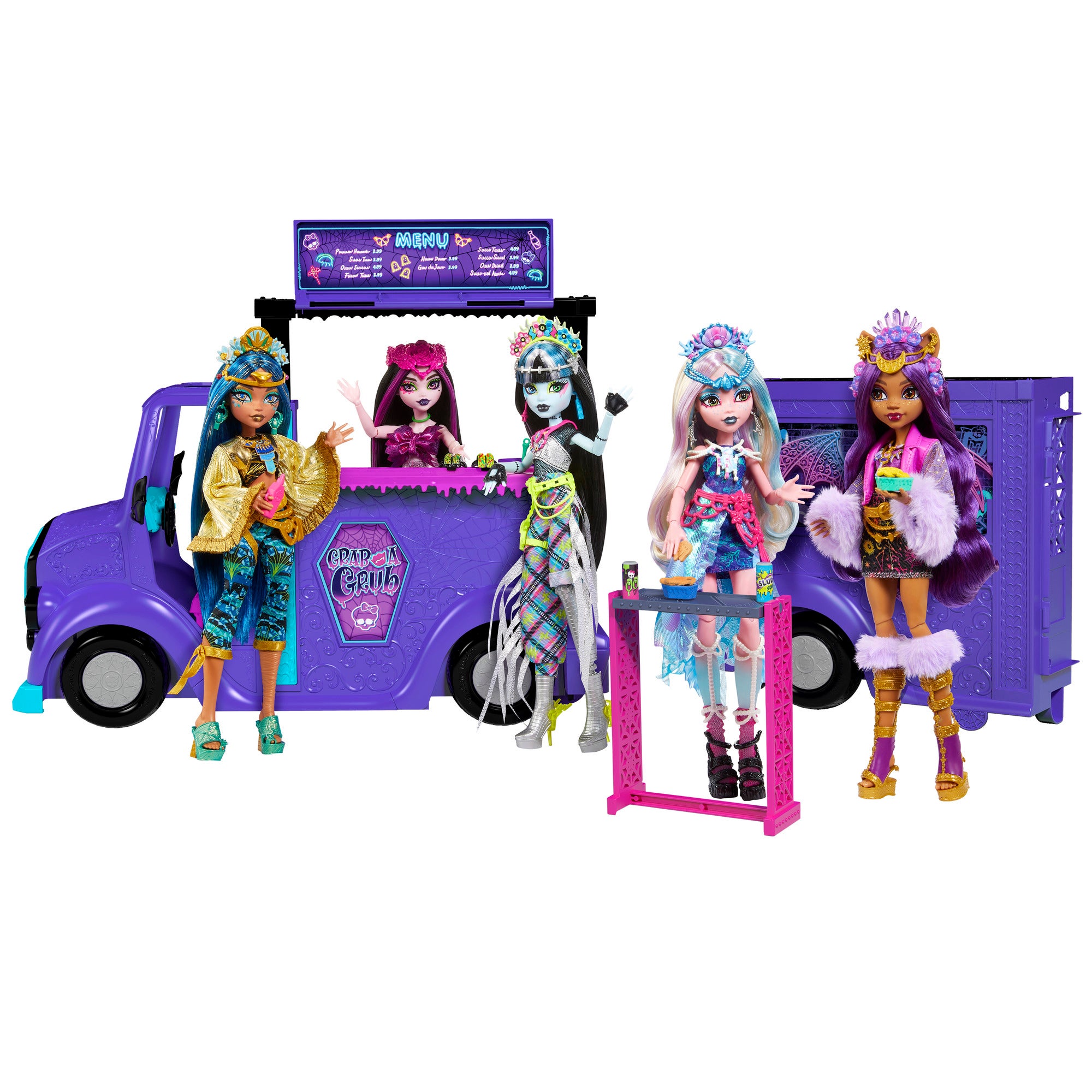 Monster High Fangtastic Rockin Food Truck Playset