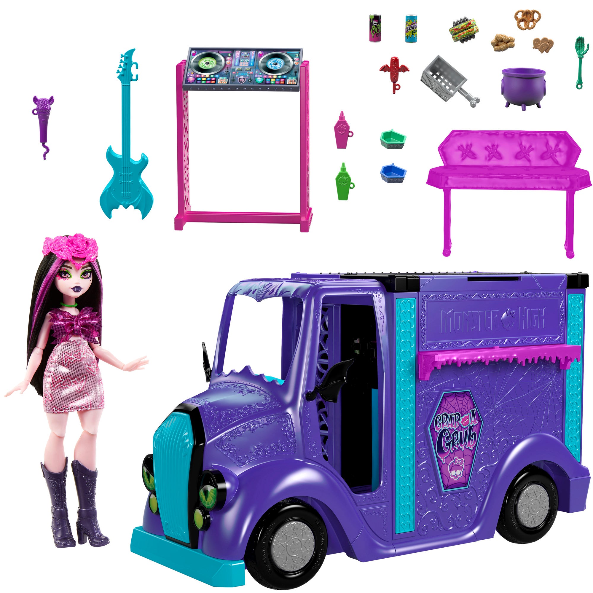 Monster High Fangtastic Rockin Food Truck Playset