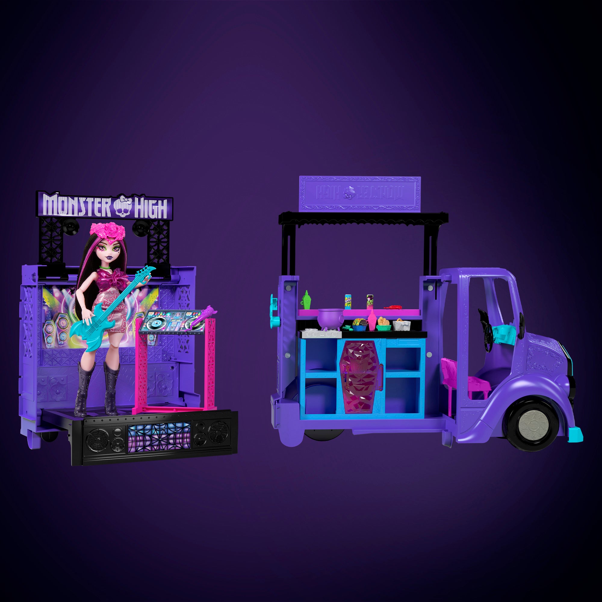 Monster High Fangtastic Rockin Food Truck Playset
