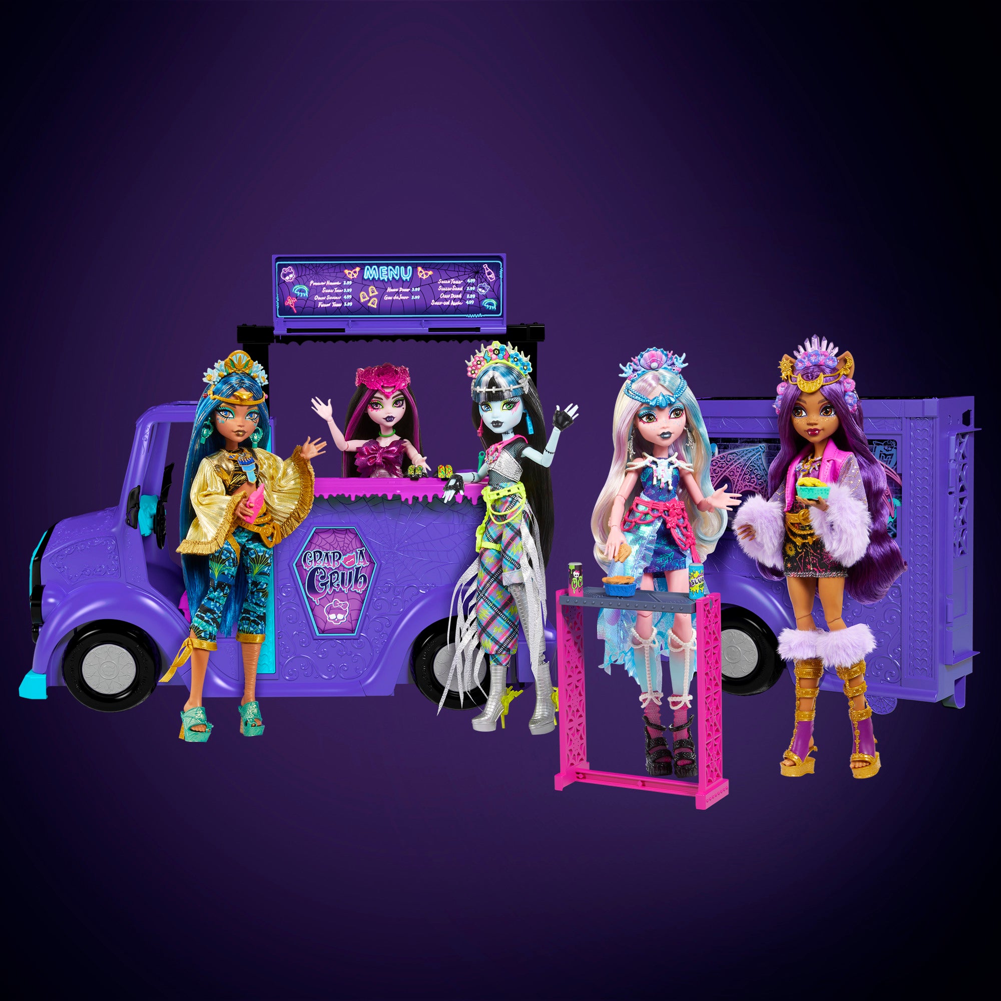Monster High Fangtastic Rockin Food Truck Playset
