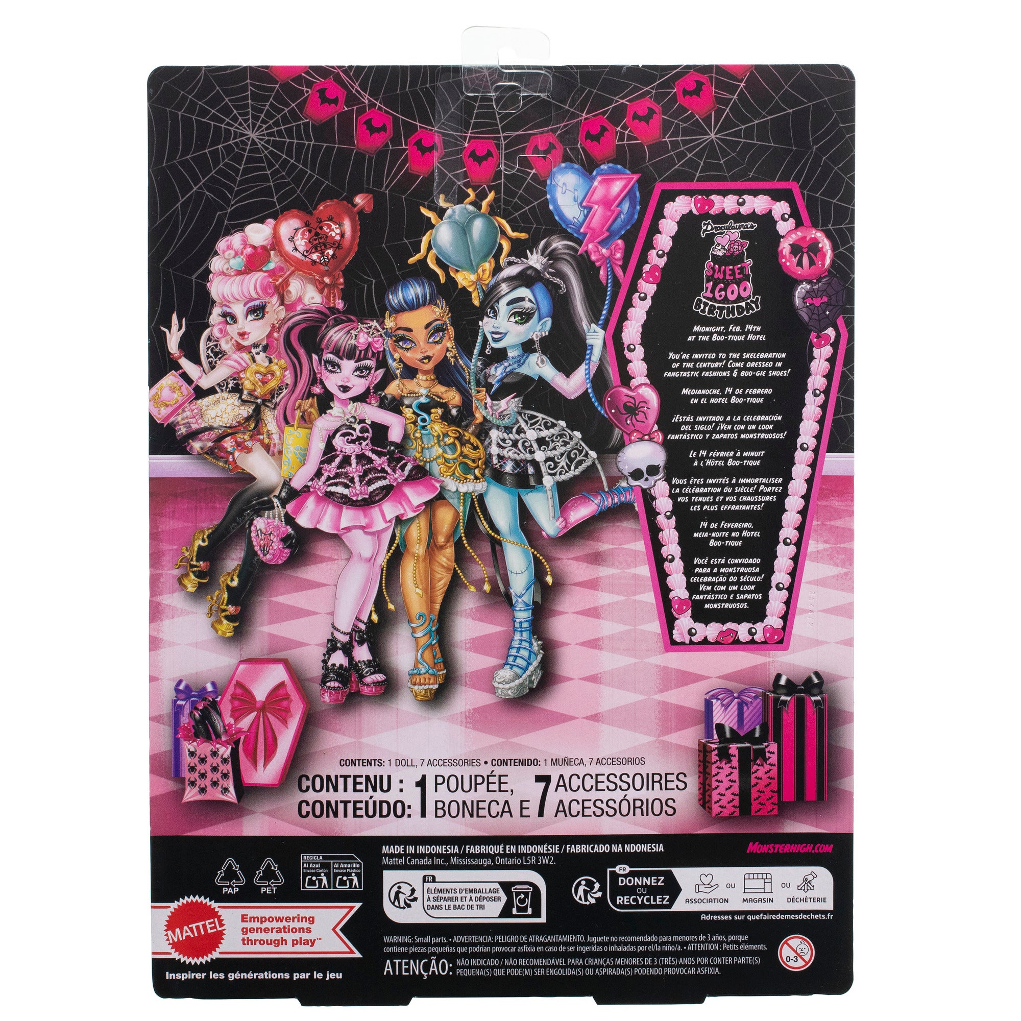 Monster High Scary Sweet Birthday Frankie Doll