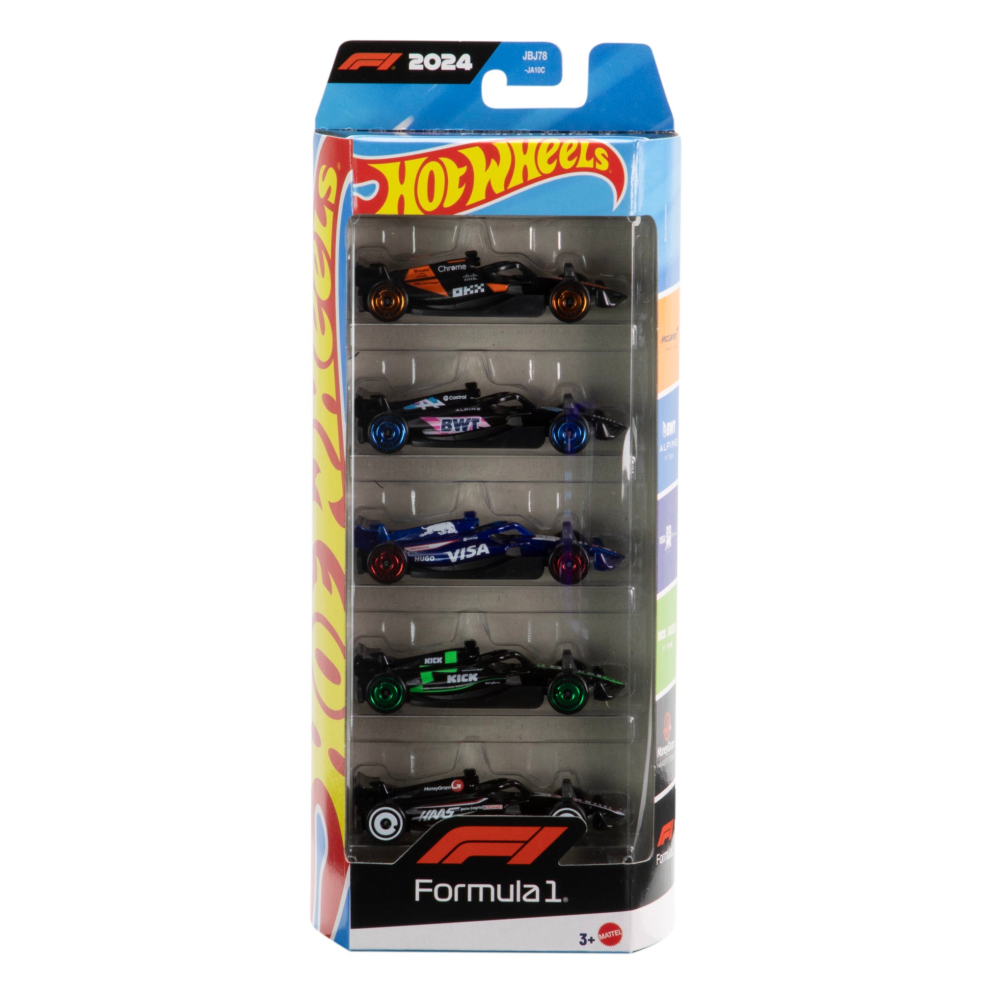 Hot Wheels F-1 Racing 5pk