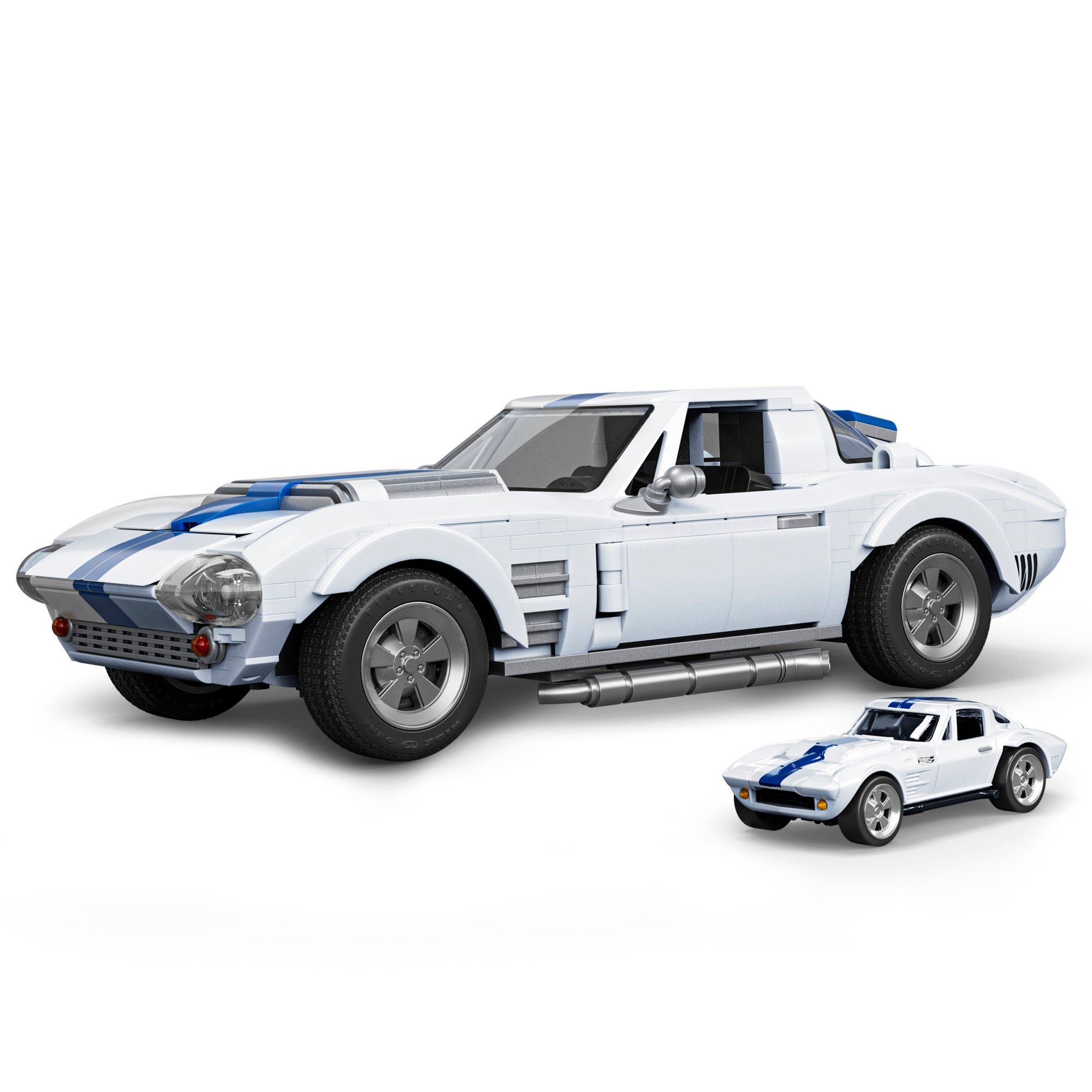 Hot Wheels Brick Shop Elite Series Corvette Sport