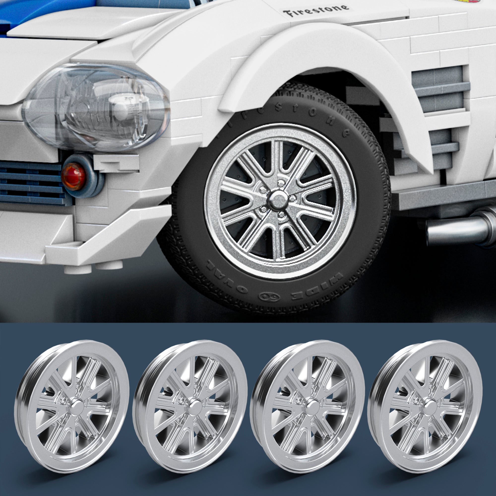 Hot Wheels Brick Shop Elite Series Corvette Sport