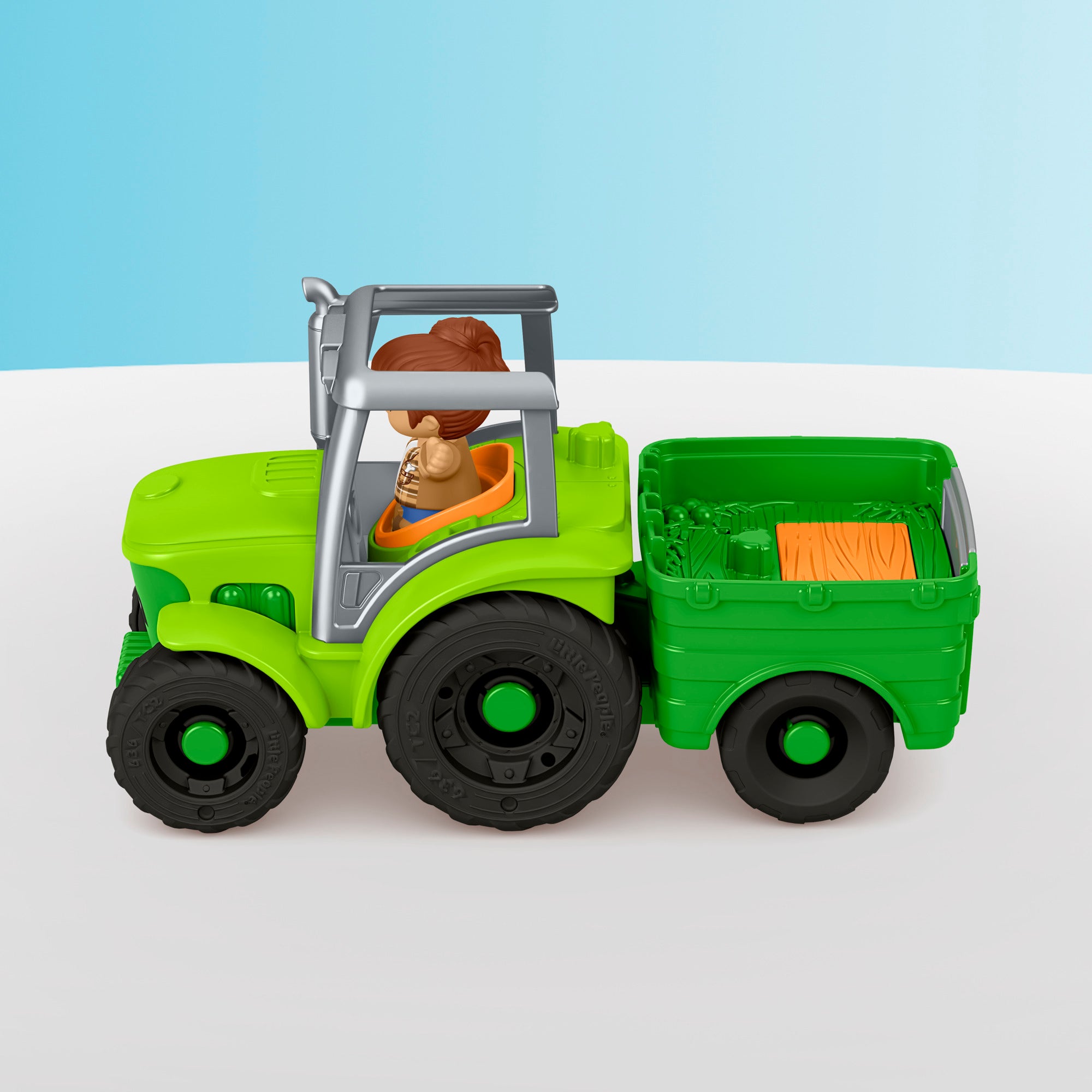 Fisher-Price Little People Push & Play Tractor