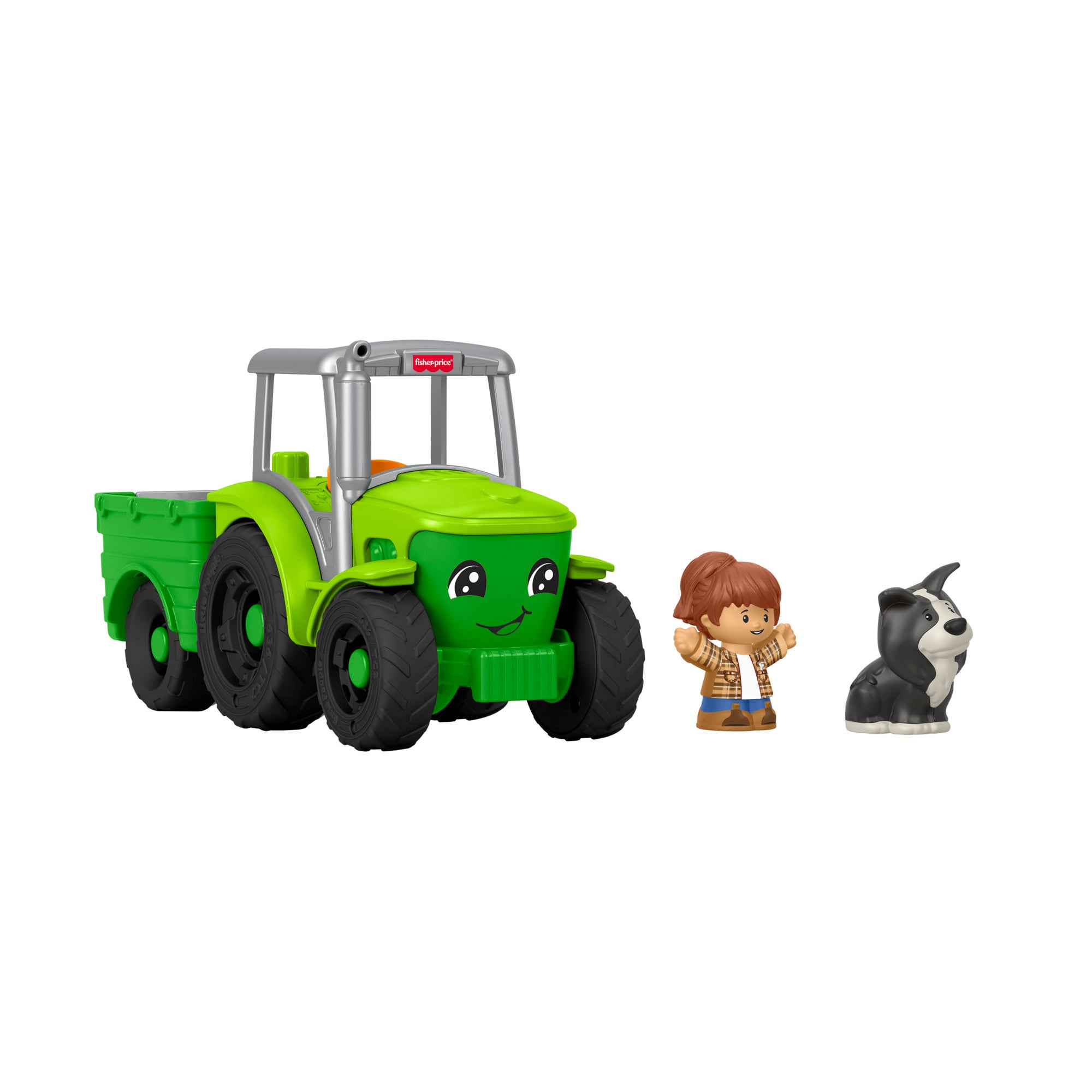 Fisher-Price Little People Push & Play Tractor