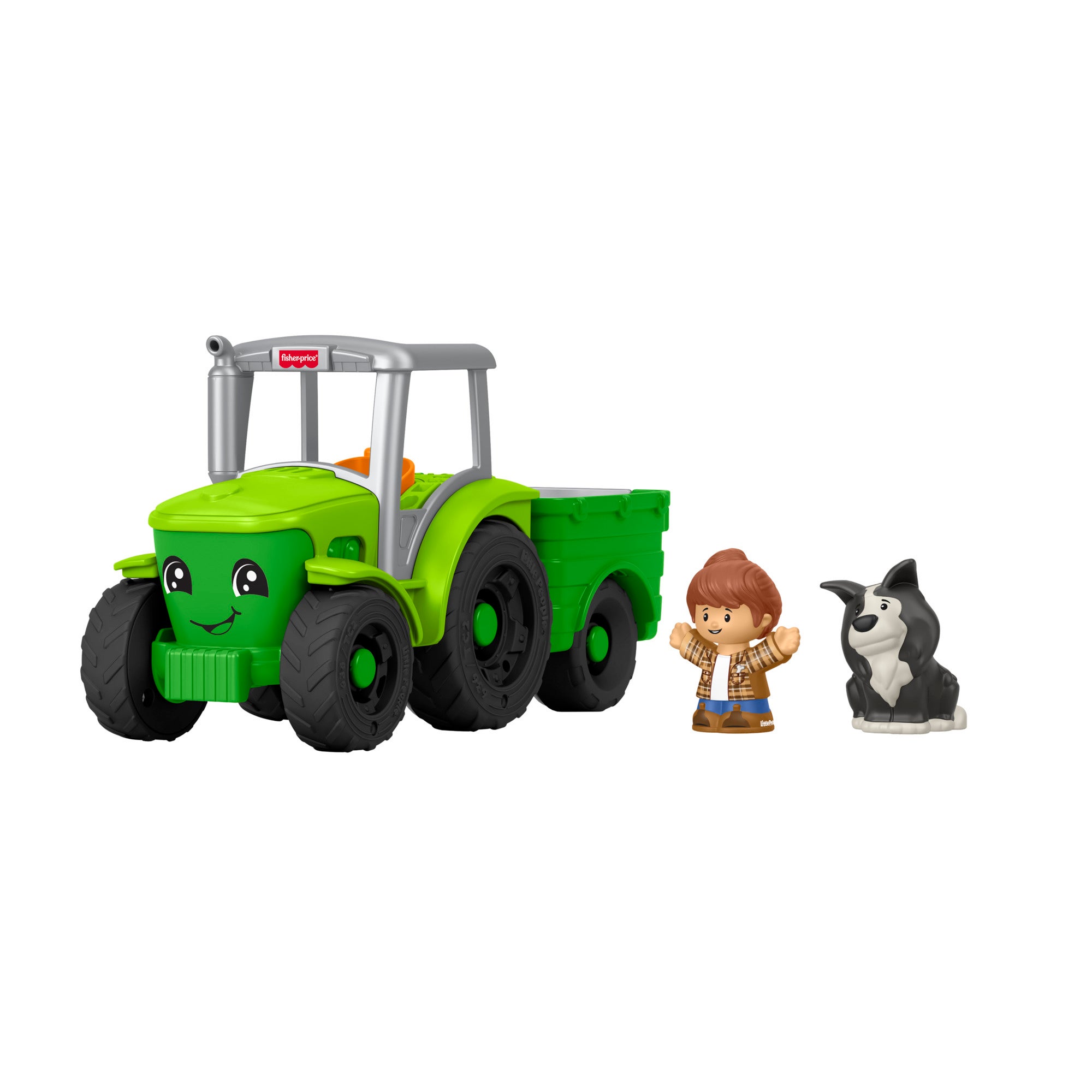 Fisher-Price Little People Push & Play Tractor