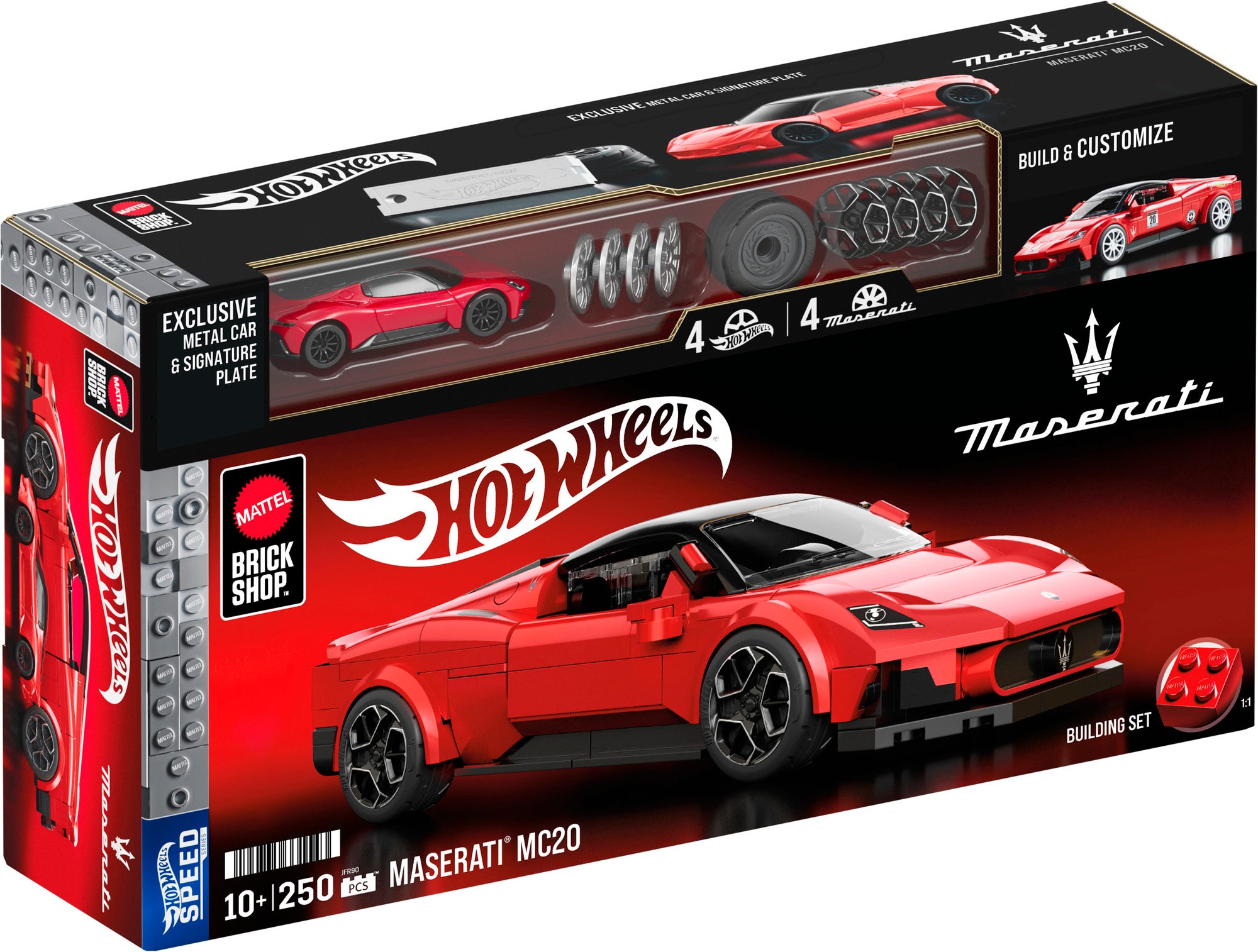 Hot Wheels Brick Shop Speed Series Maserati MC20
