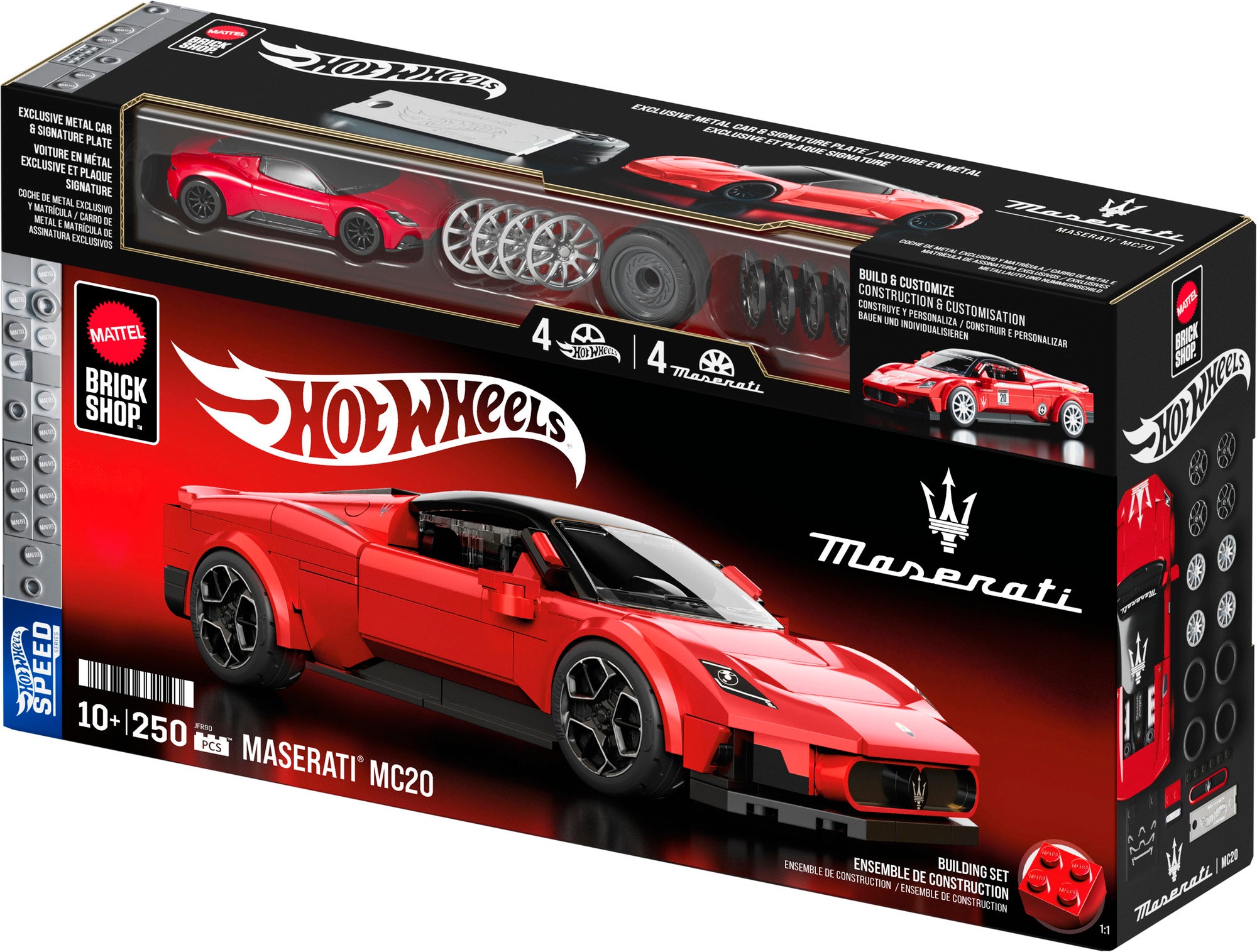 Hot Wheels Brick Shop Speed Series Maserati MC20