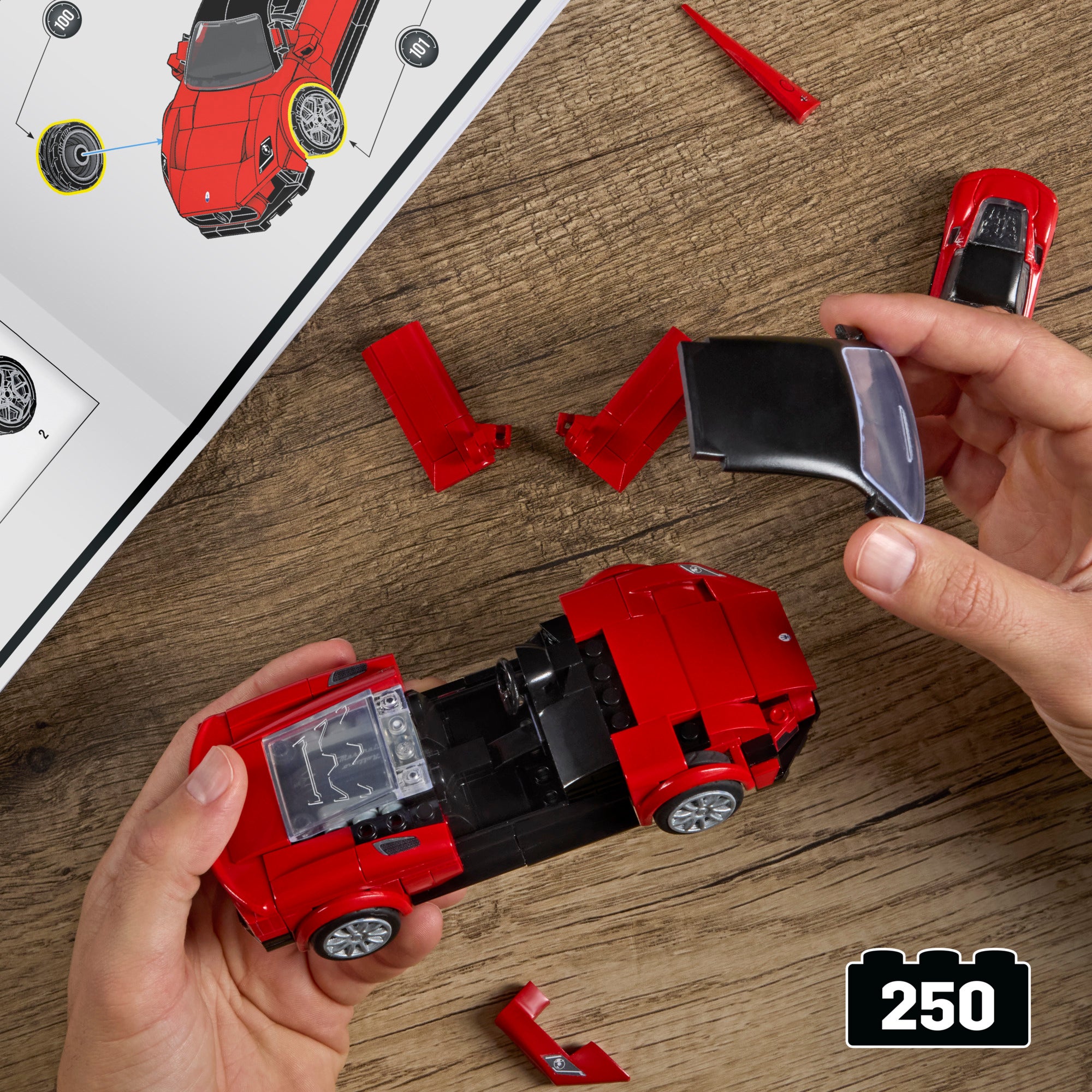 Hot Wheels Brick Shop Speed Series Maserati MC20