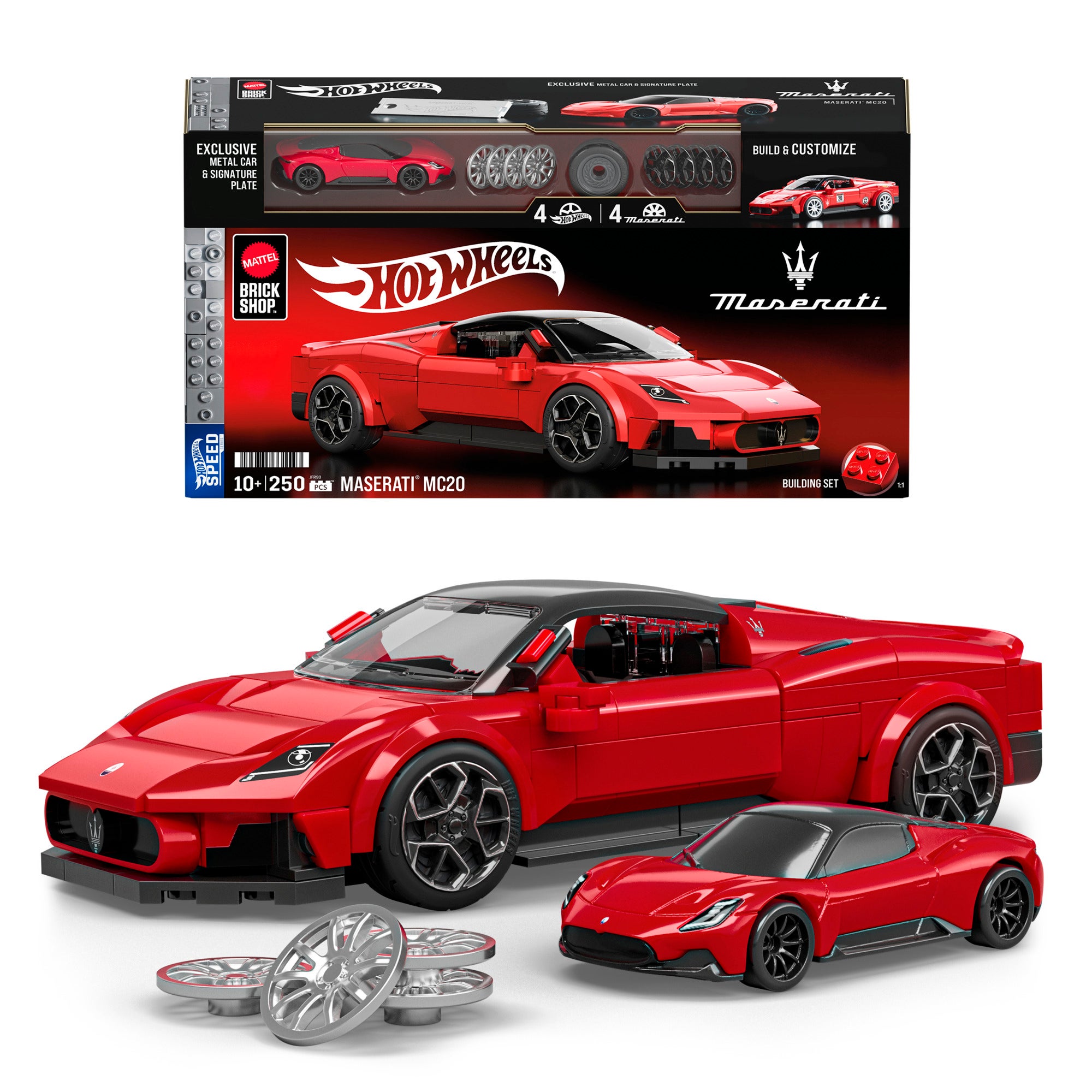 Hot Wheels Brick Shop Speed Series Maserati MC20
