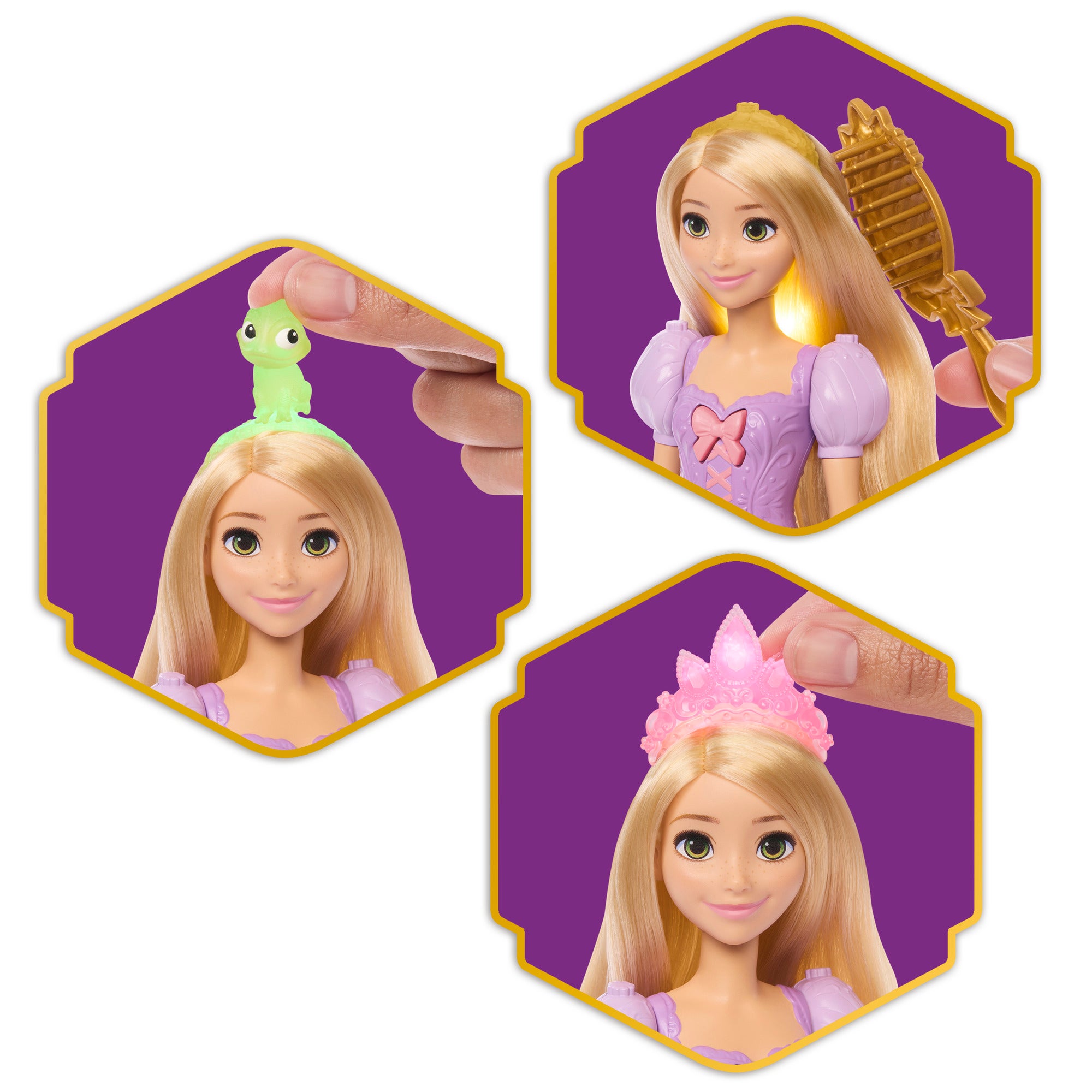 Light Up Hair Rapunzel