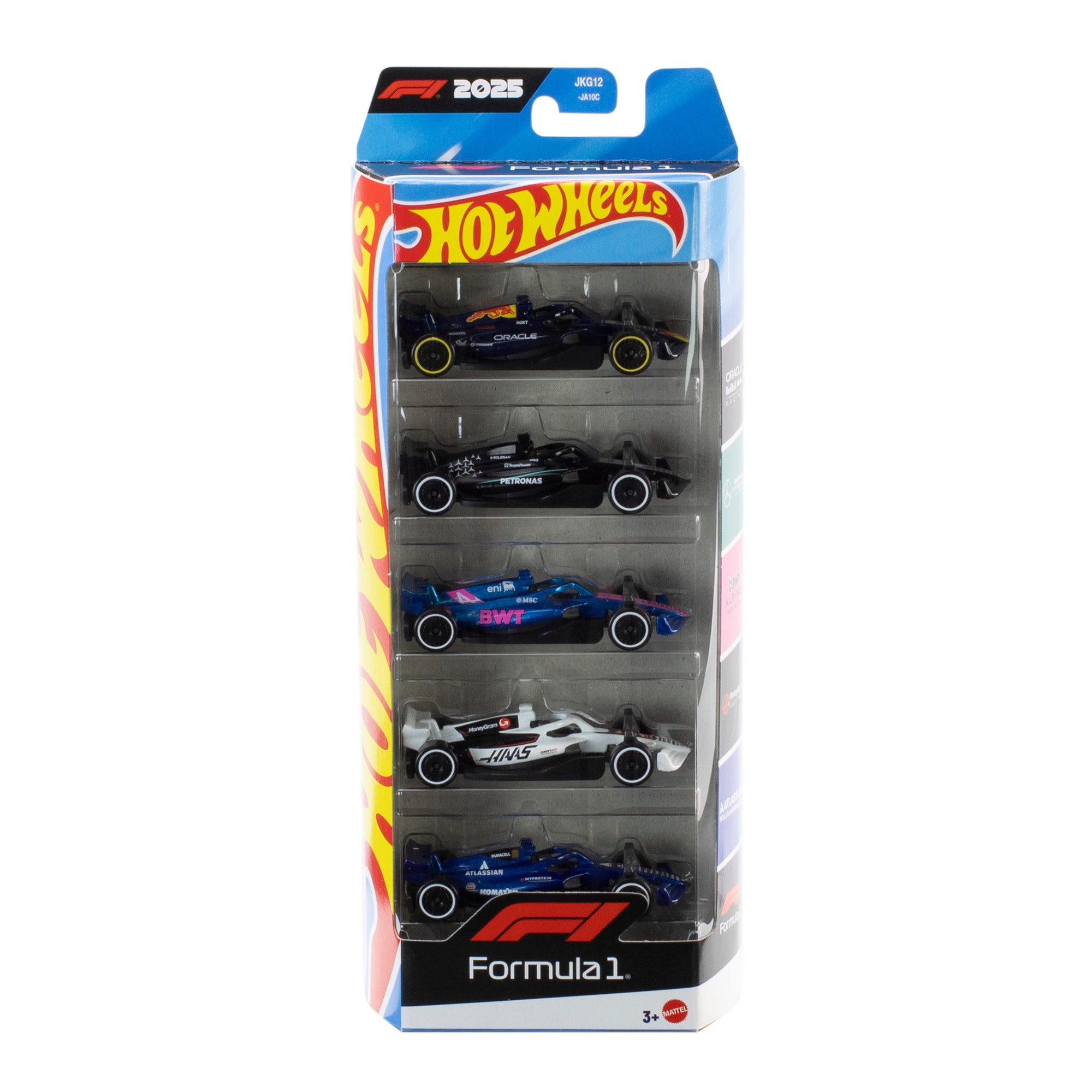 Hot Wheels F1 Racing 1:64 5 Pack