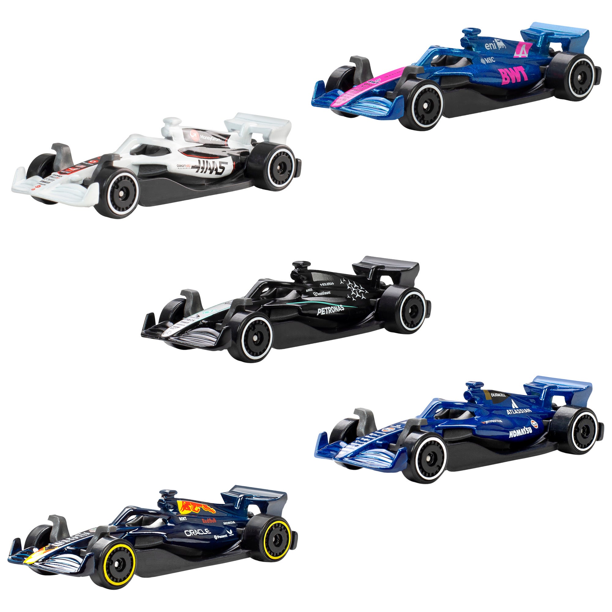 Hot Wheels F1 Racing 1:64 5 Pack