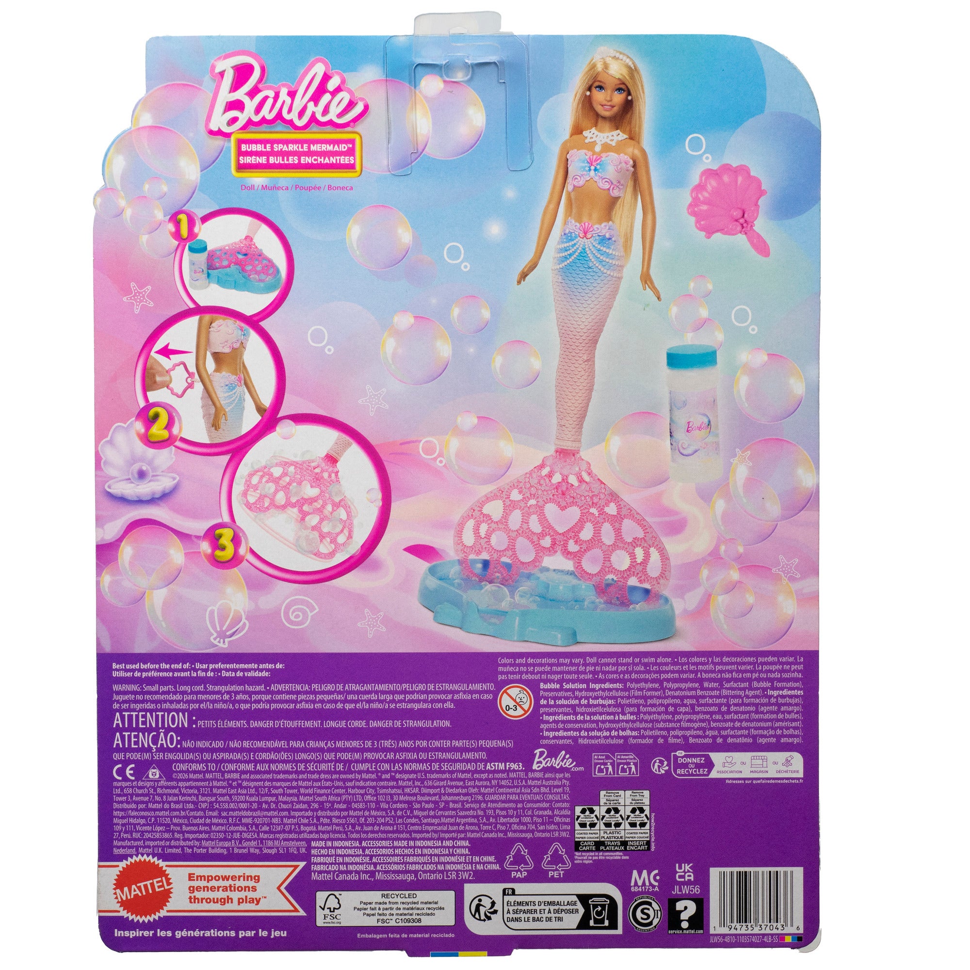 Barbie Bubbletastic Mermaid