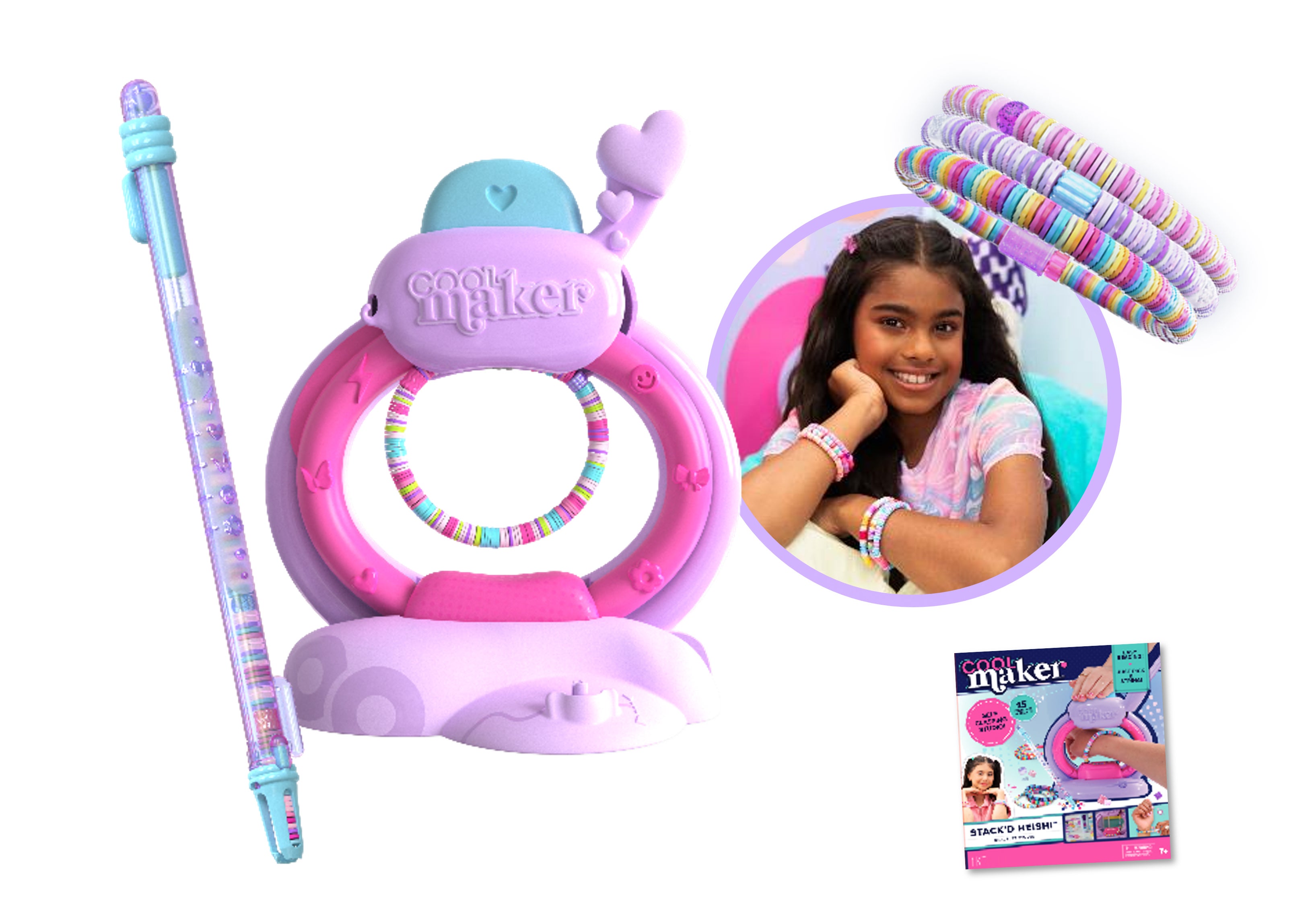 Heishi Cool Maker Stack'd armbåndsstudio