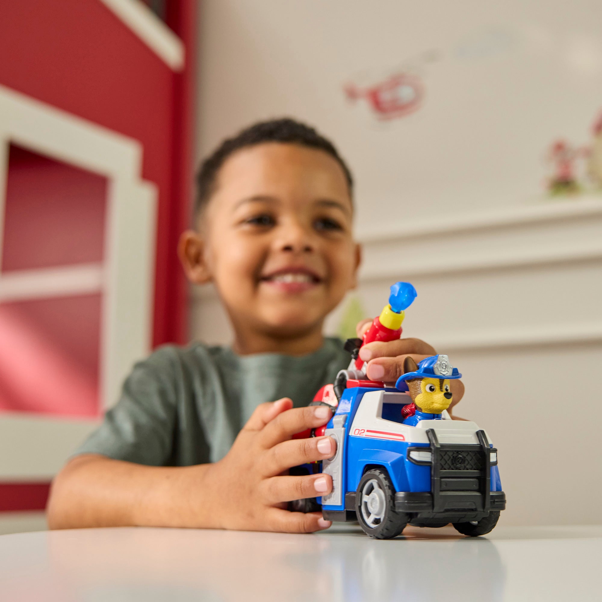 Paw Patrol Fire Rescue Vehicle Chase