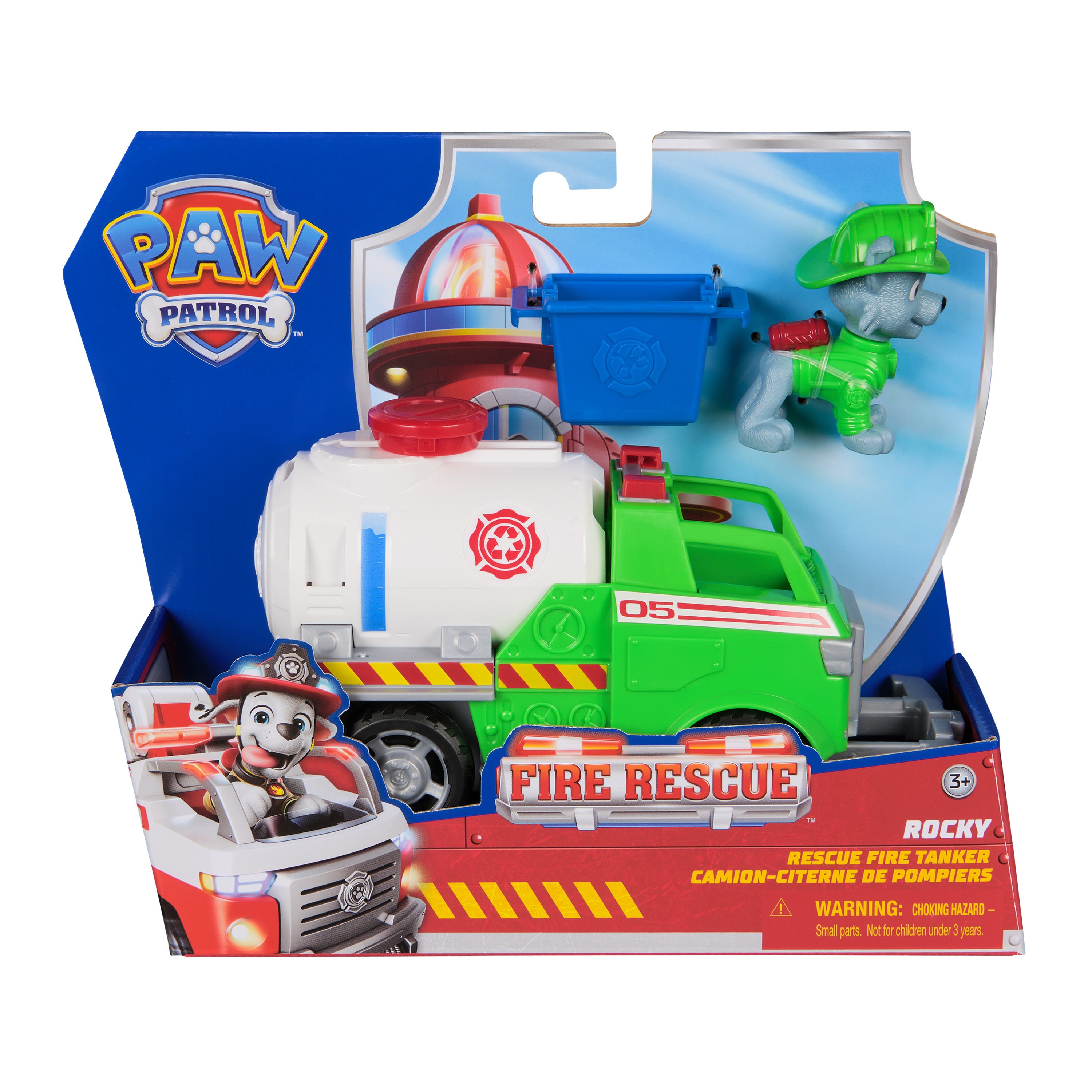 Paw Patrol Fire Rescue Vehicle Rocky
