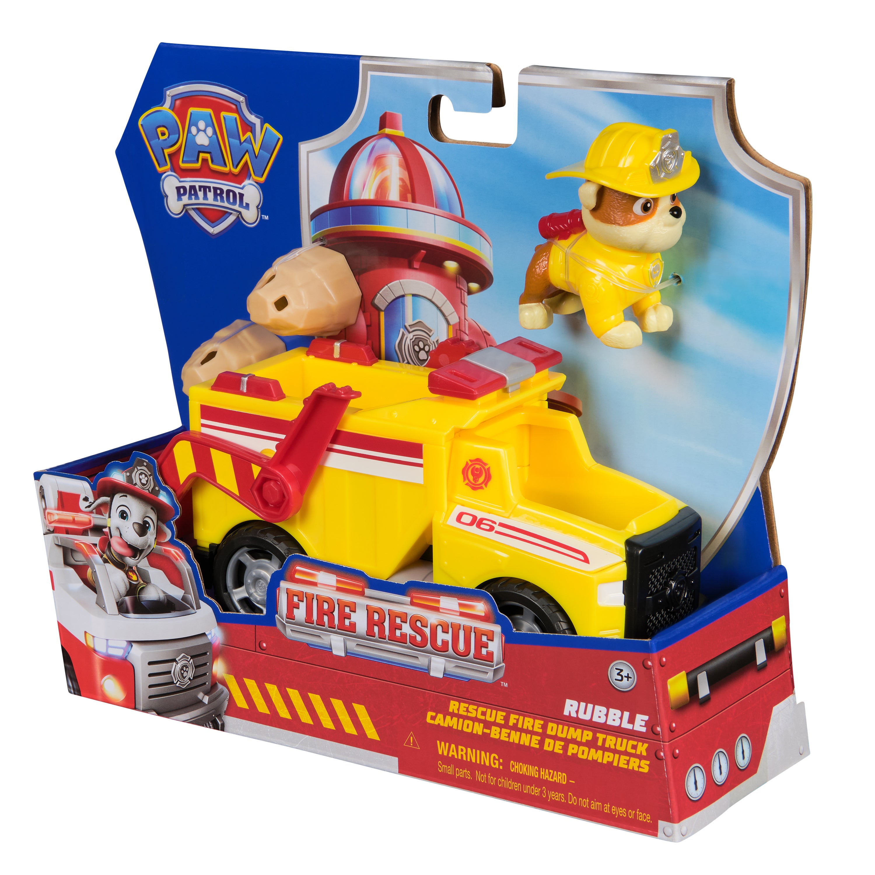 Paw Patrol Fire Rescue Vehicle Rubble