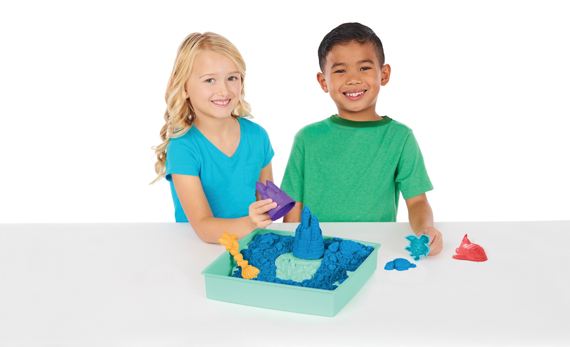 Kinetic Sand Sandbox Set Blue