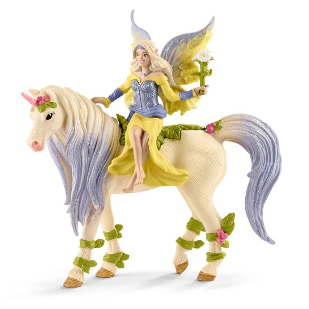 Schleich Fairy Sera With Pegasus Unicorn