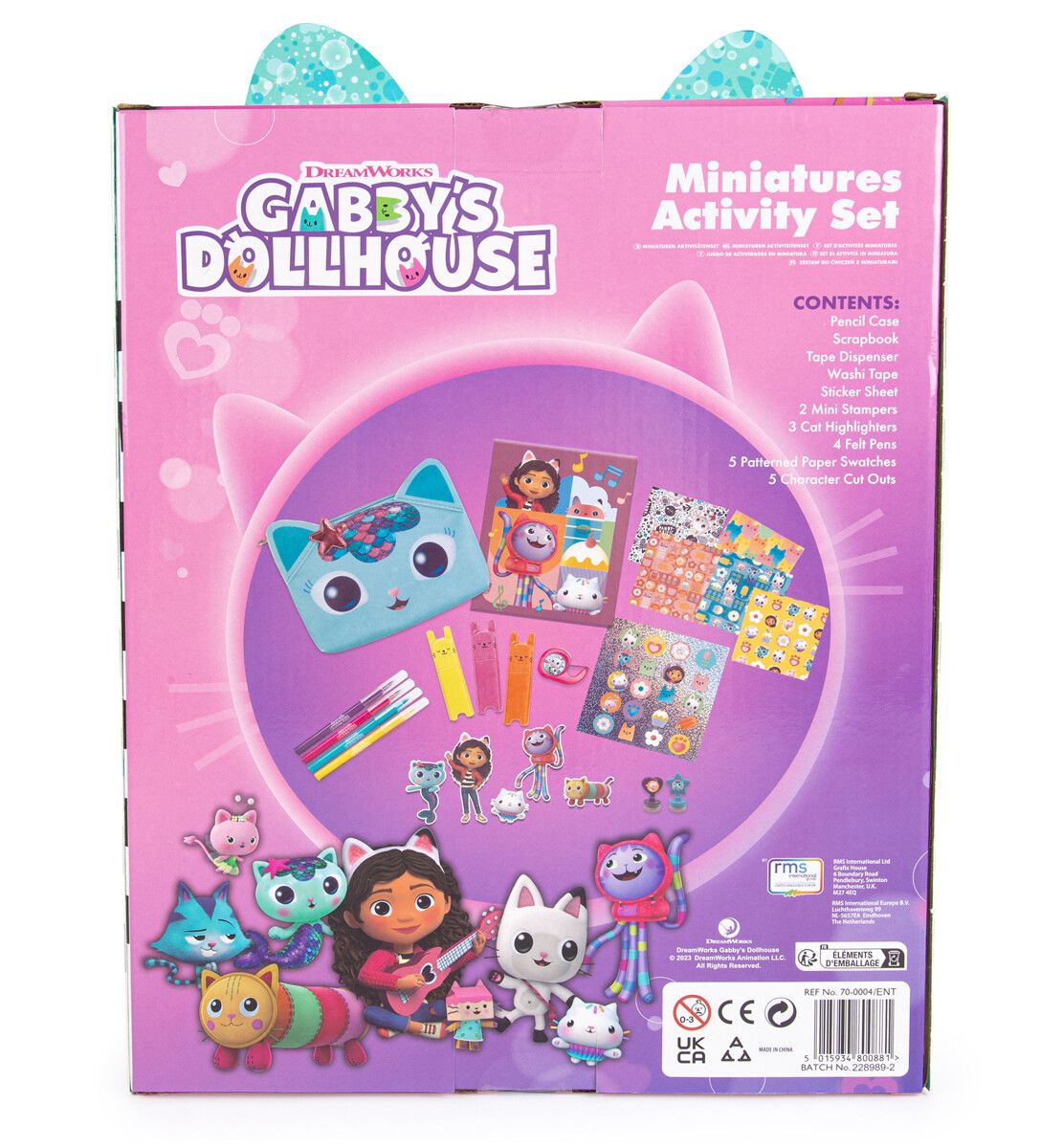 Gabbys Dollhouse miniatures Activity Set