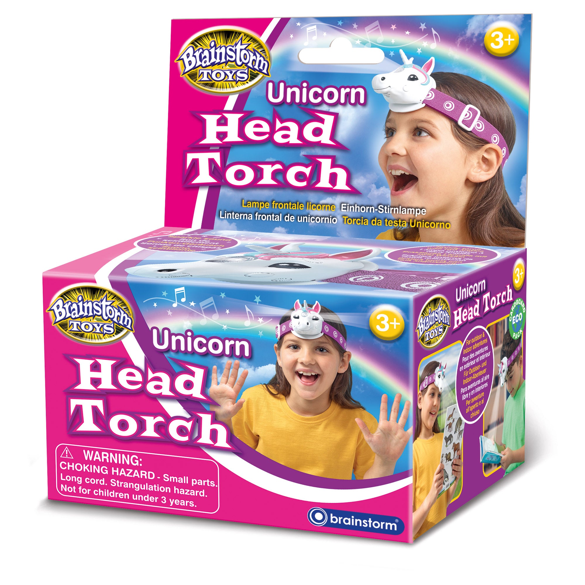 Brainstorm Unicorn Head Torch