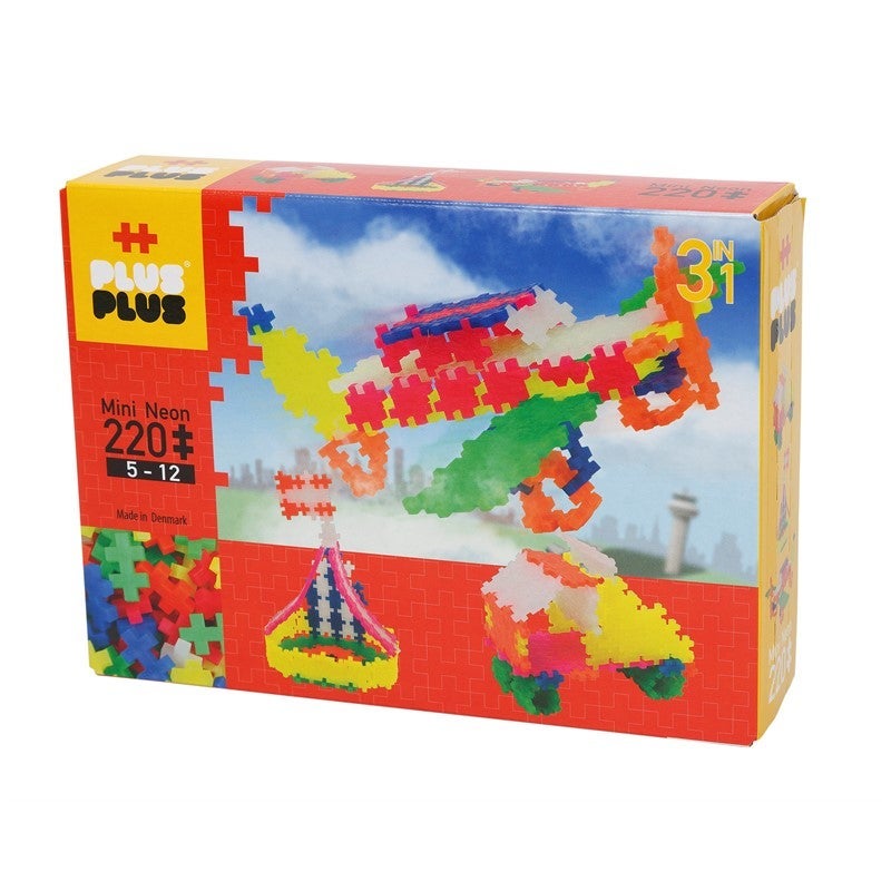 Plus Plus mini neon 220stk 3in1