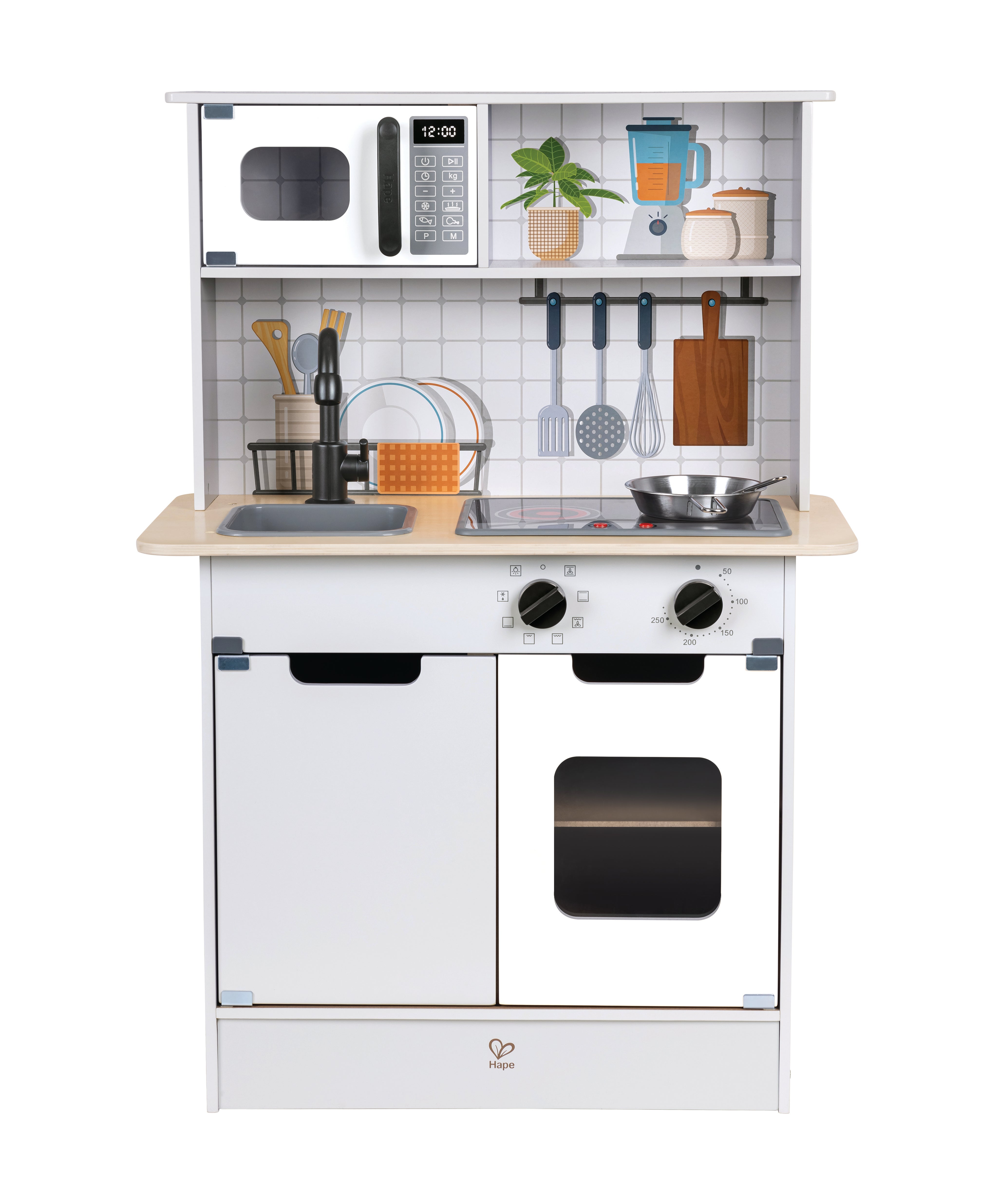 Hape morderne kjøkken m/lys og lyd