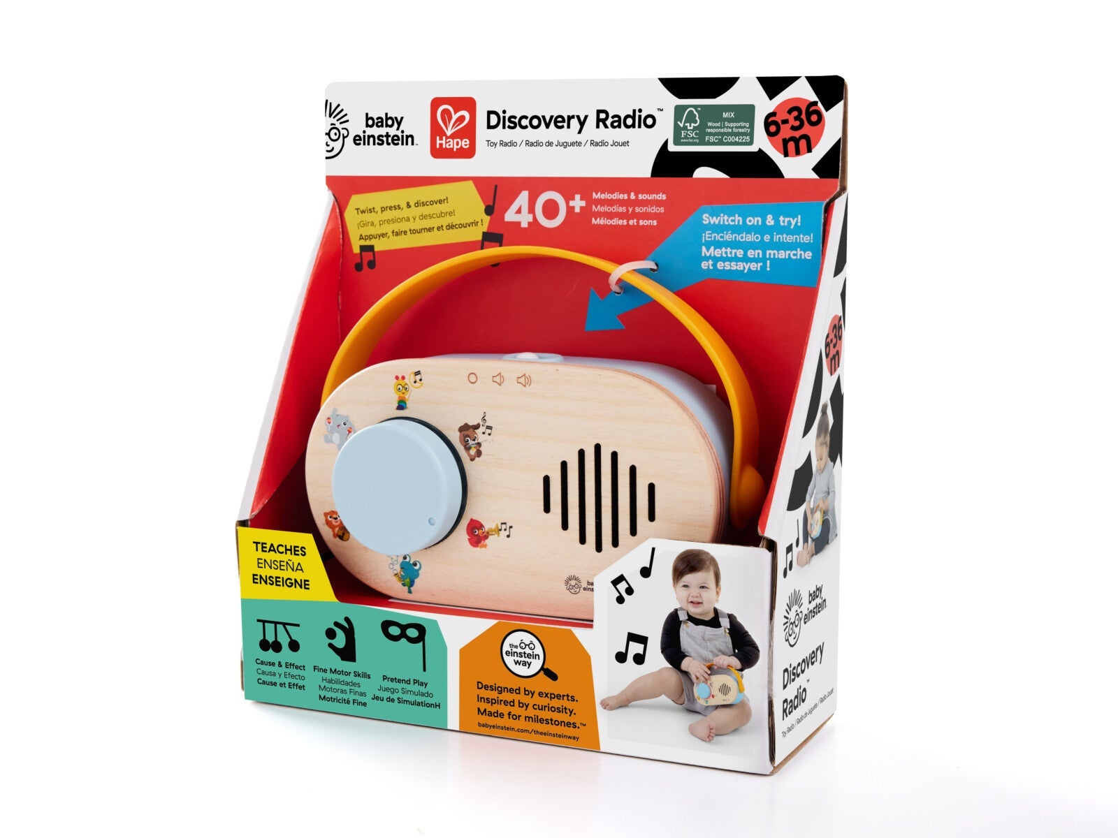 Leke Hape Baby Einstein Learning Radio