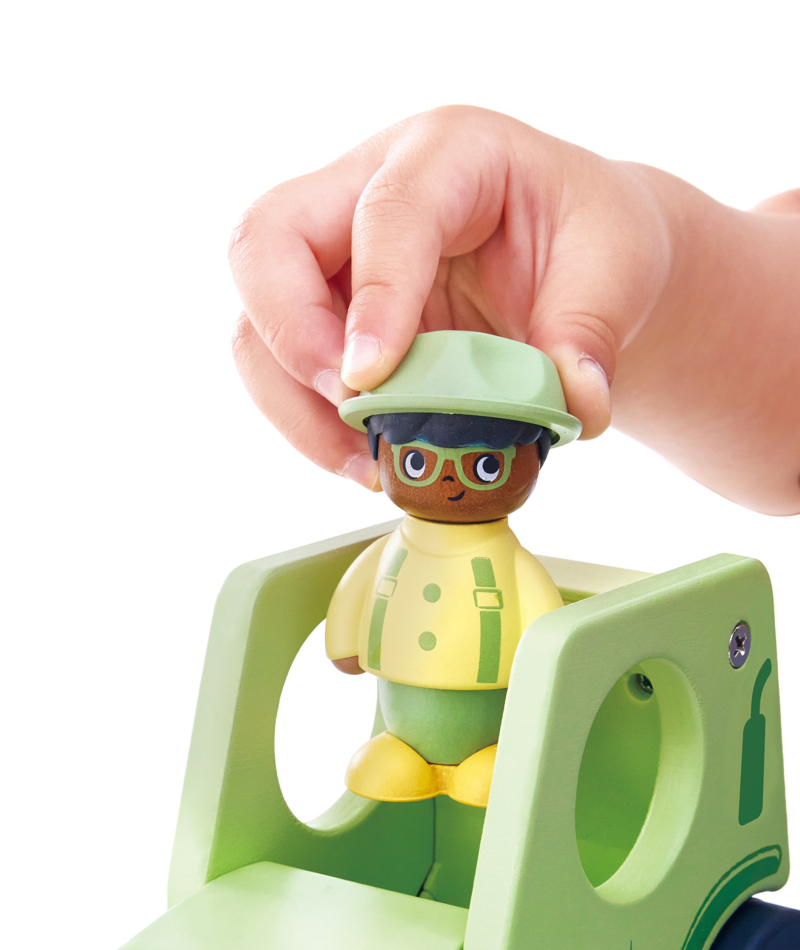 Hape The Rumbling Tractor M Lyd