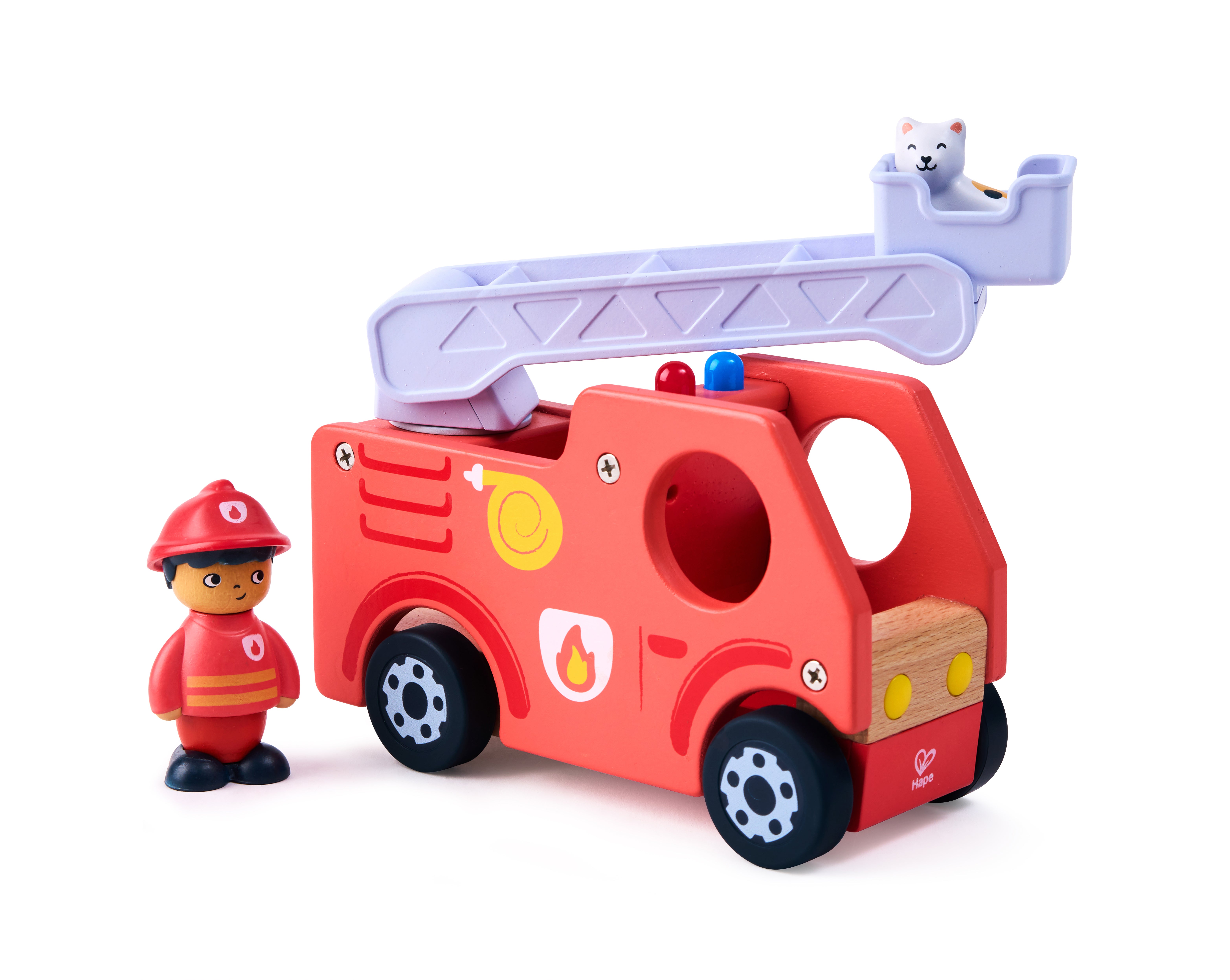 Hape The Roaring Fire Truck M Lyd