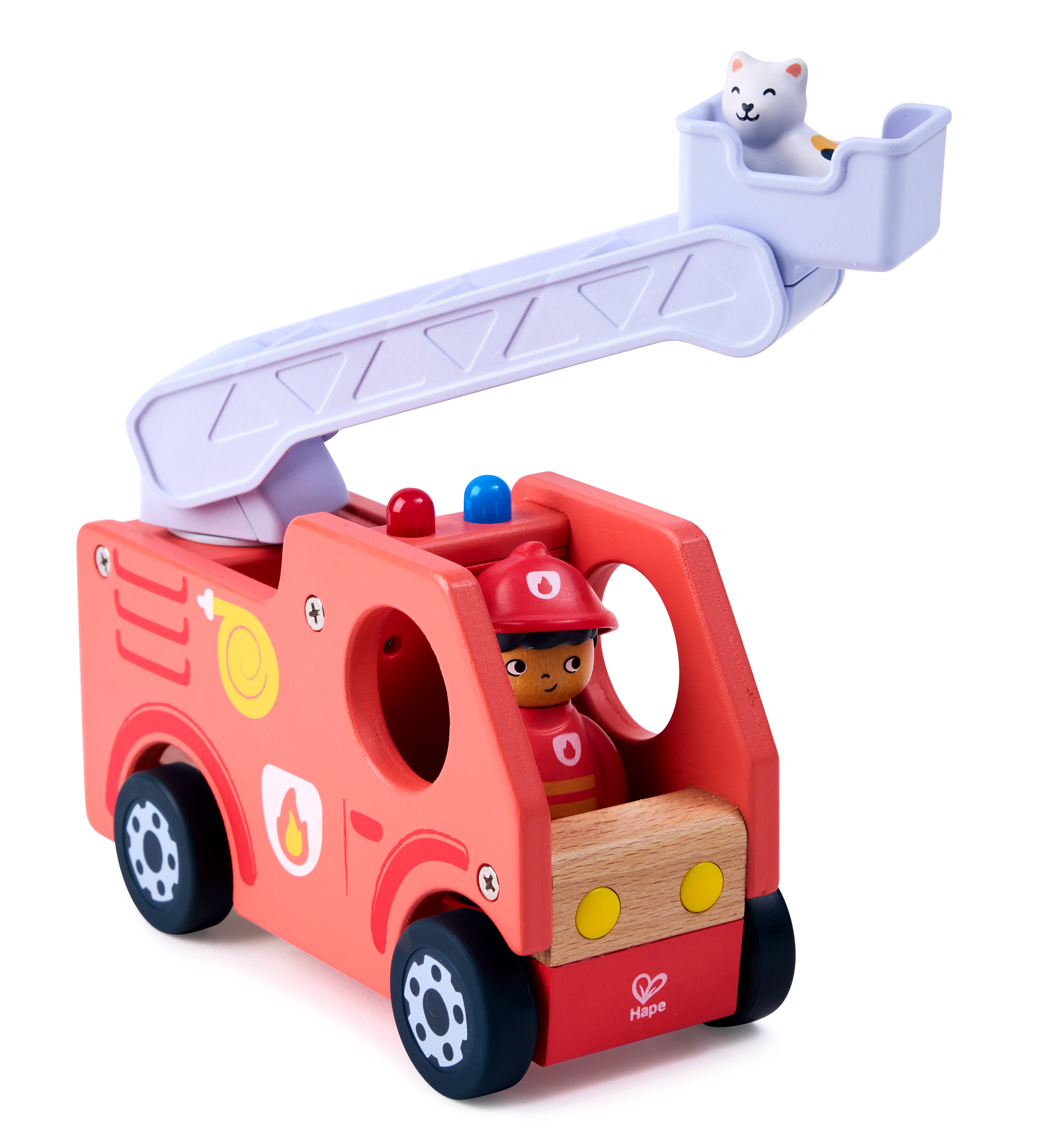 Hape The Roaring Fire Truck M Lyd